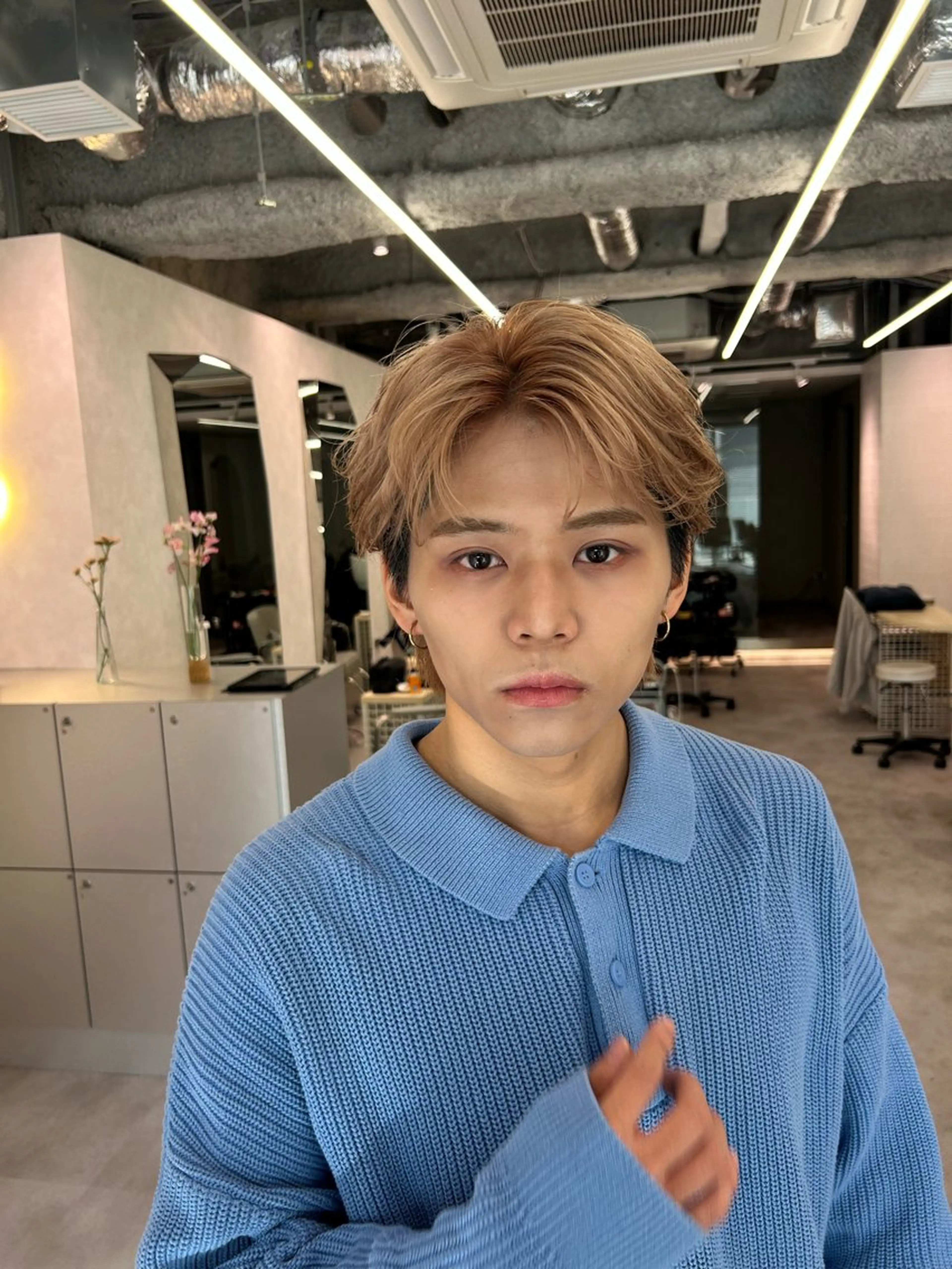 メンズ カット 横浜で一番パーマ 巻いてます田中ですのヘアスタイル