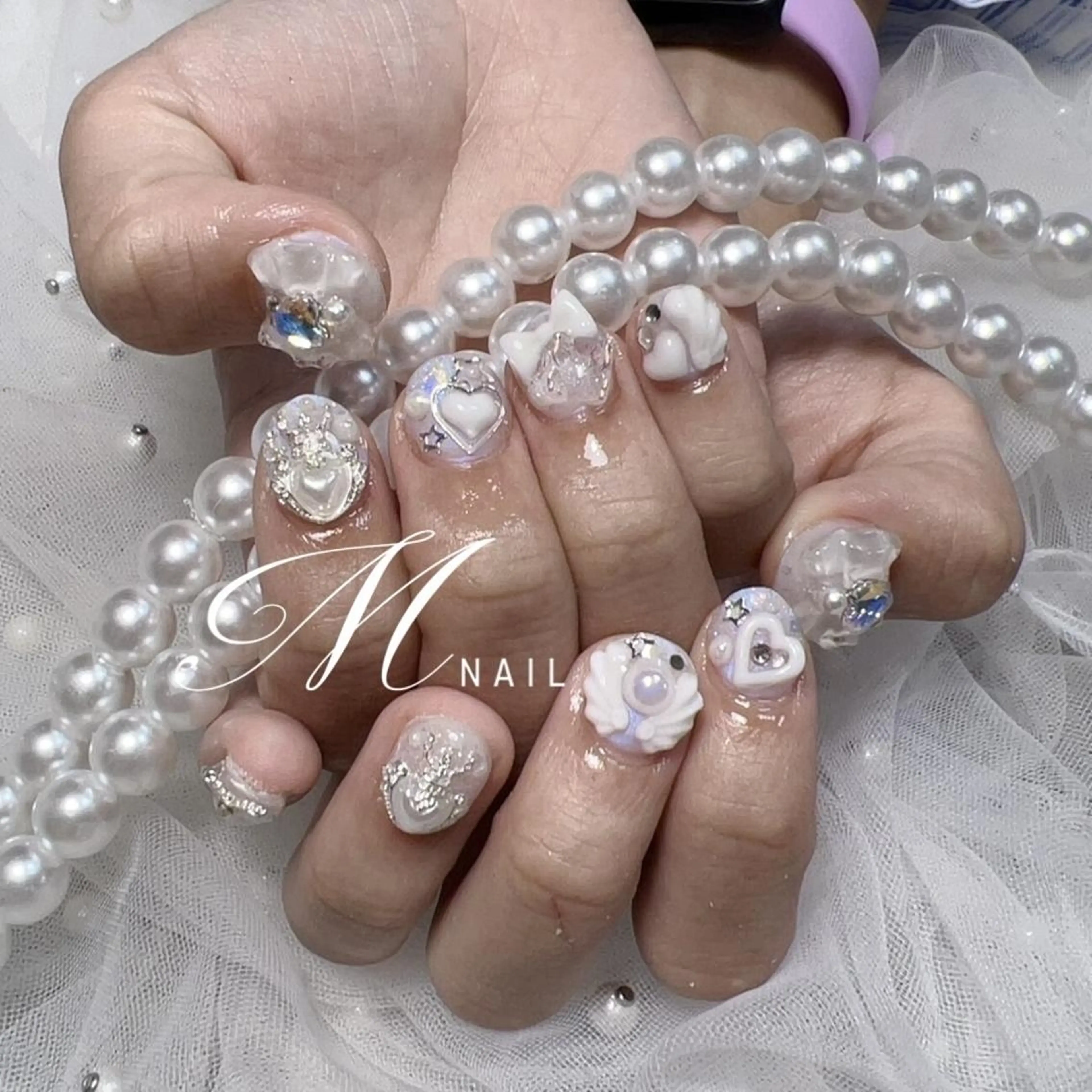 ネイル MNailパラ取扱店 🦋キャンペーン中✨のネイルデザイン