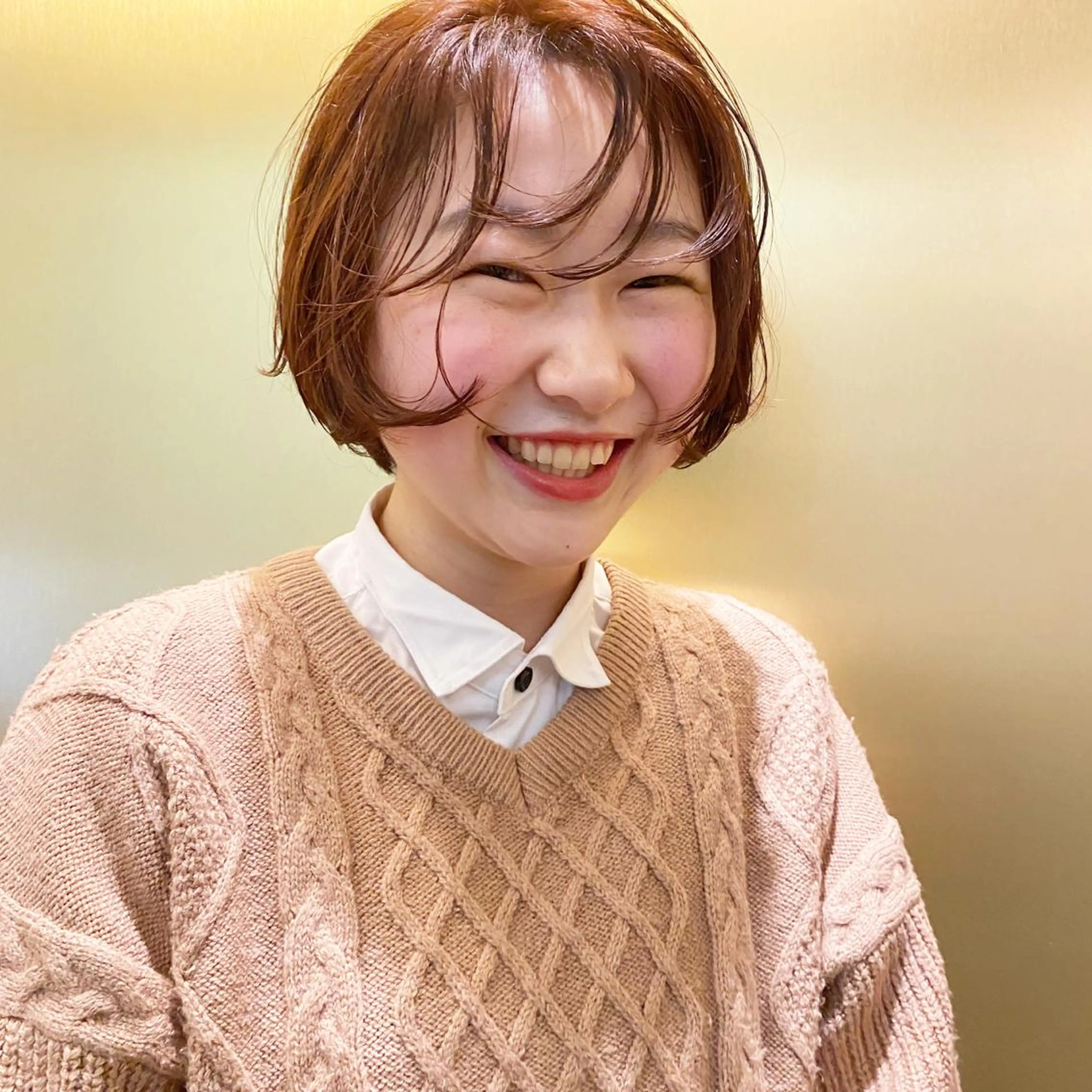 ショート カット ヘアカラー 自由が丘最多の口コミ 美容師✨生板🌿のヘアスタイル