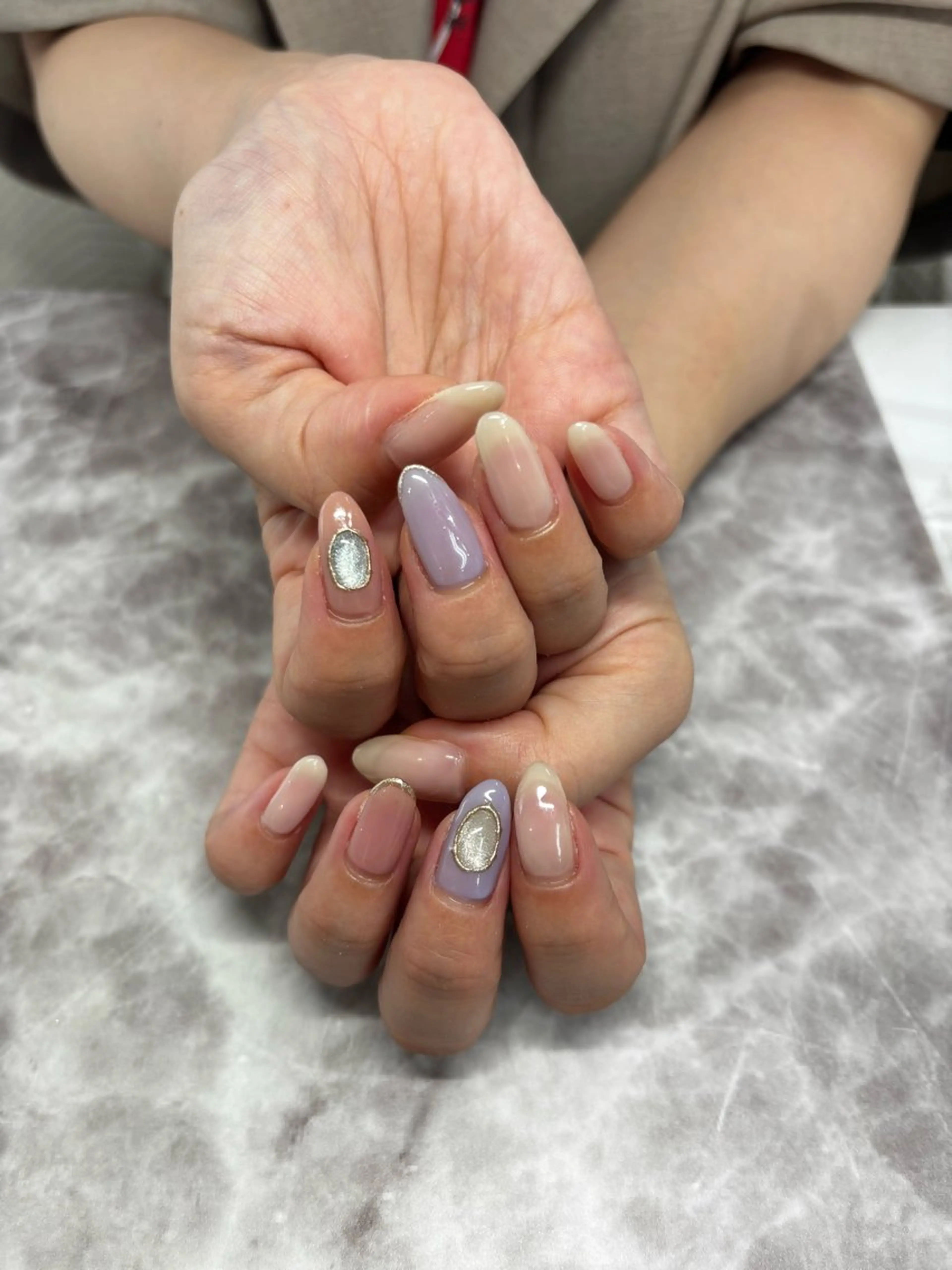 ネイル ハンドネイル 長坂 若菜のネイルデザイン