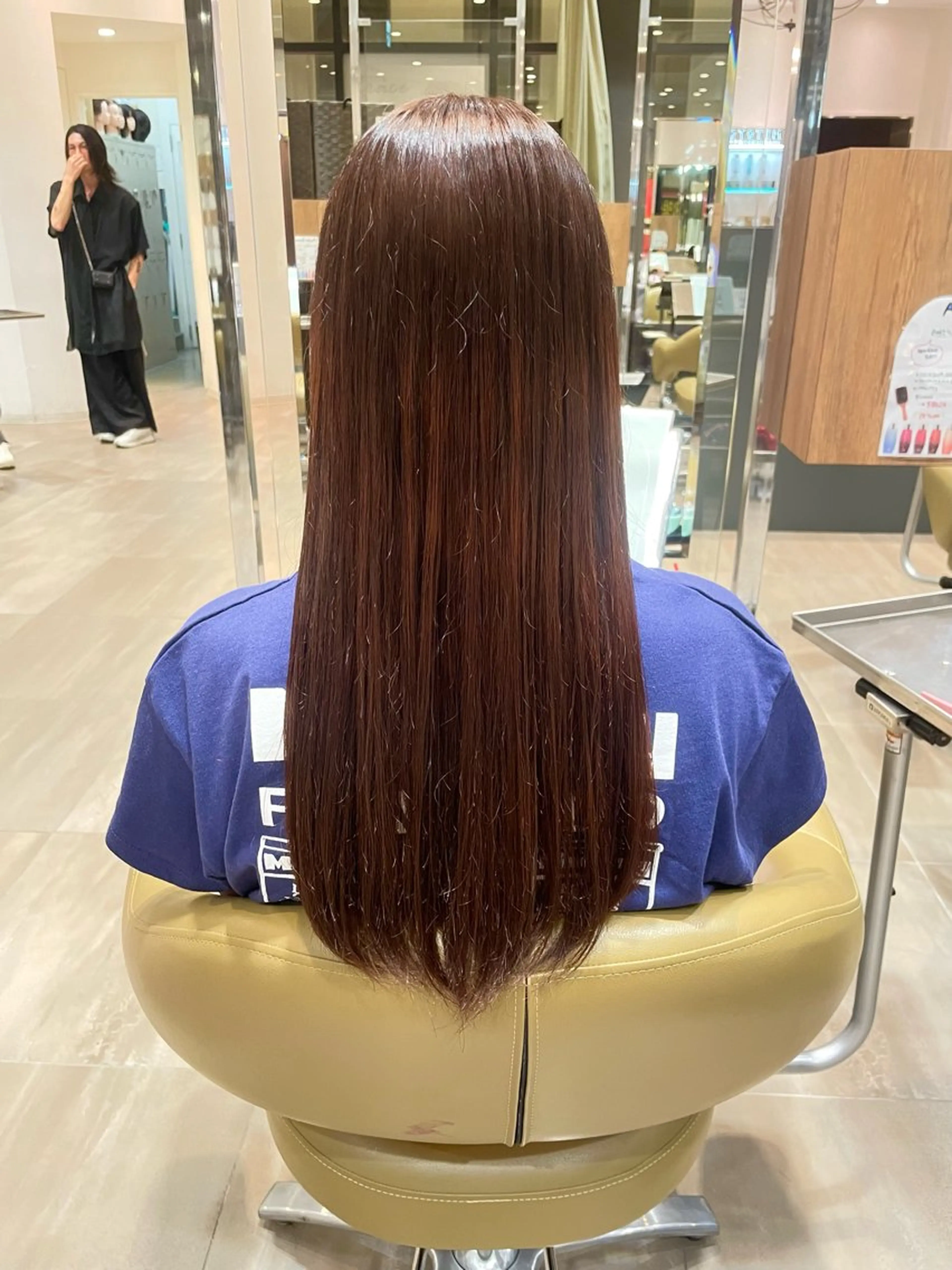 ブリーチなし 🥀One Color🥀 ＋ 🩵𝗔𝘂𝗷𝘂𝗮トリートメント🫧の写真