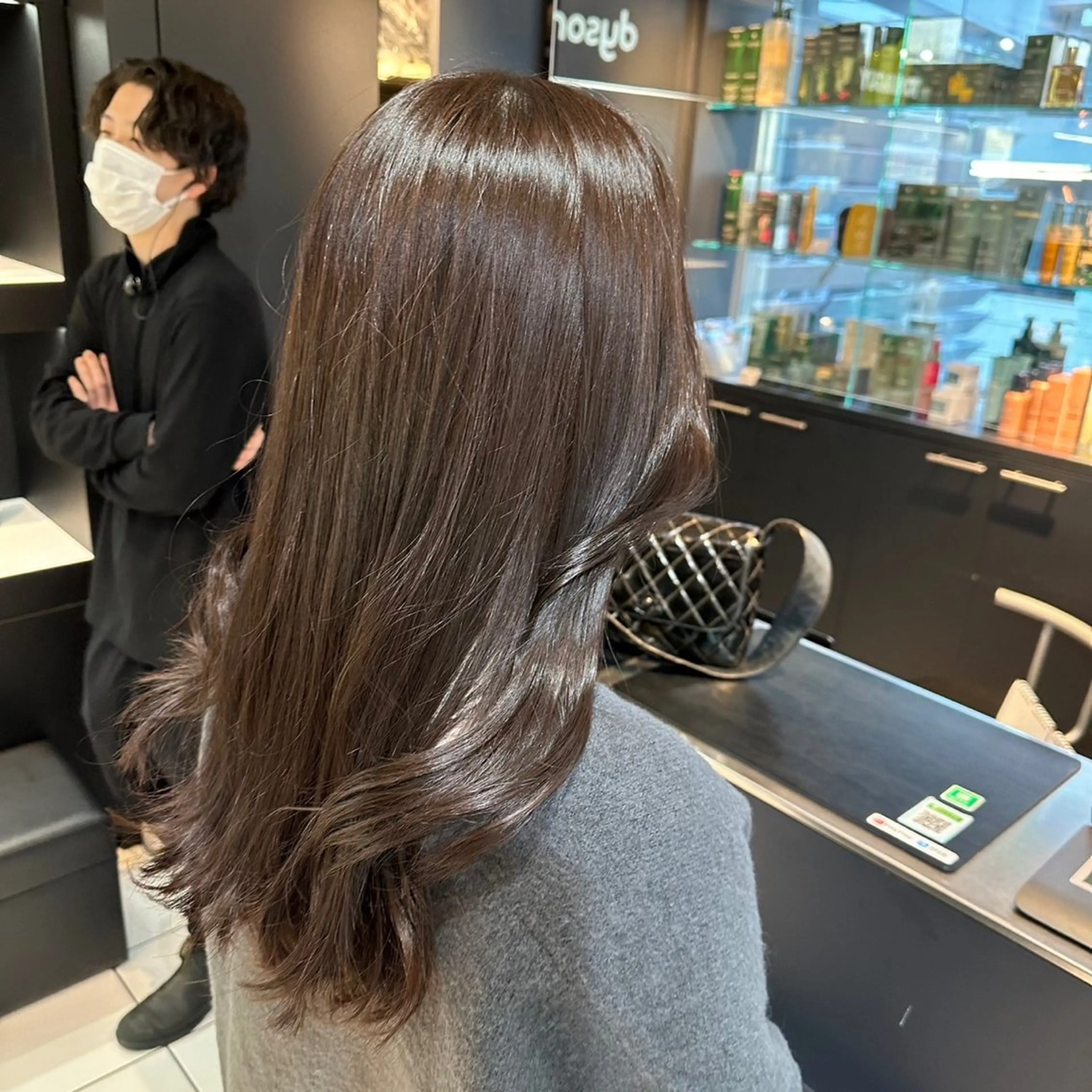 ロング ハッタ ミクのヘアスタイル