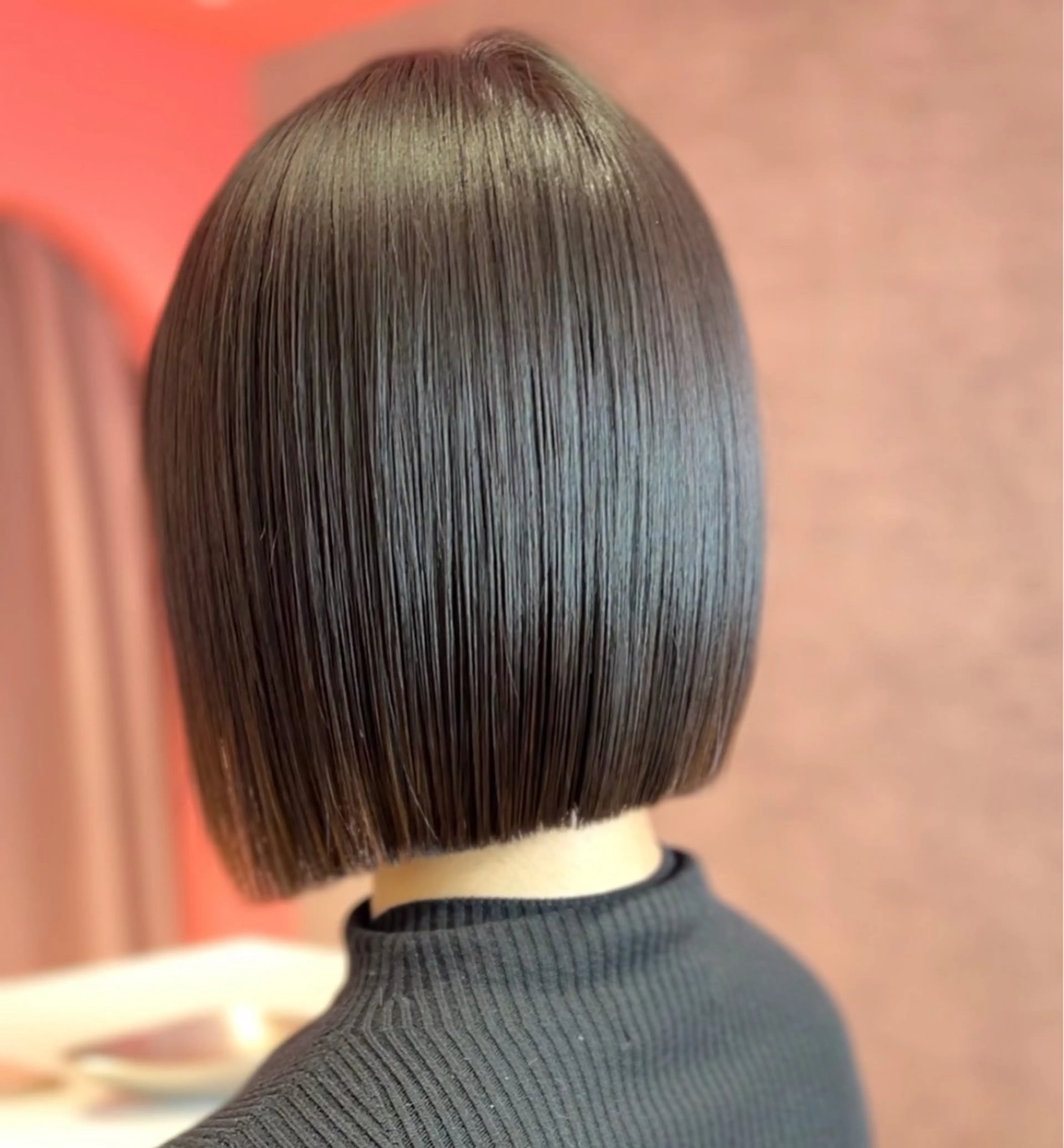 ショート カラー 莉乃/縮毛矯正/髪質 改善/艶カラーのヘアスタイル