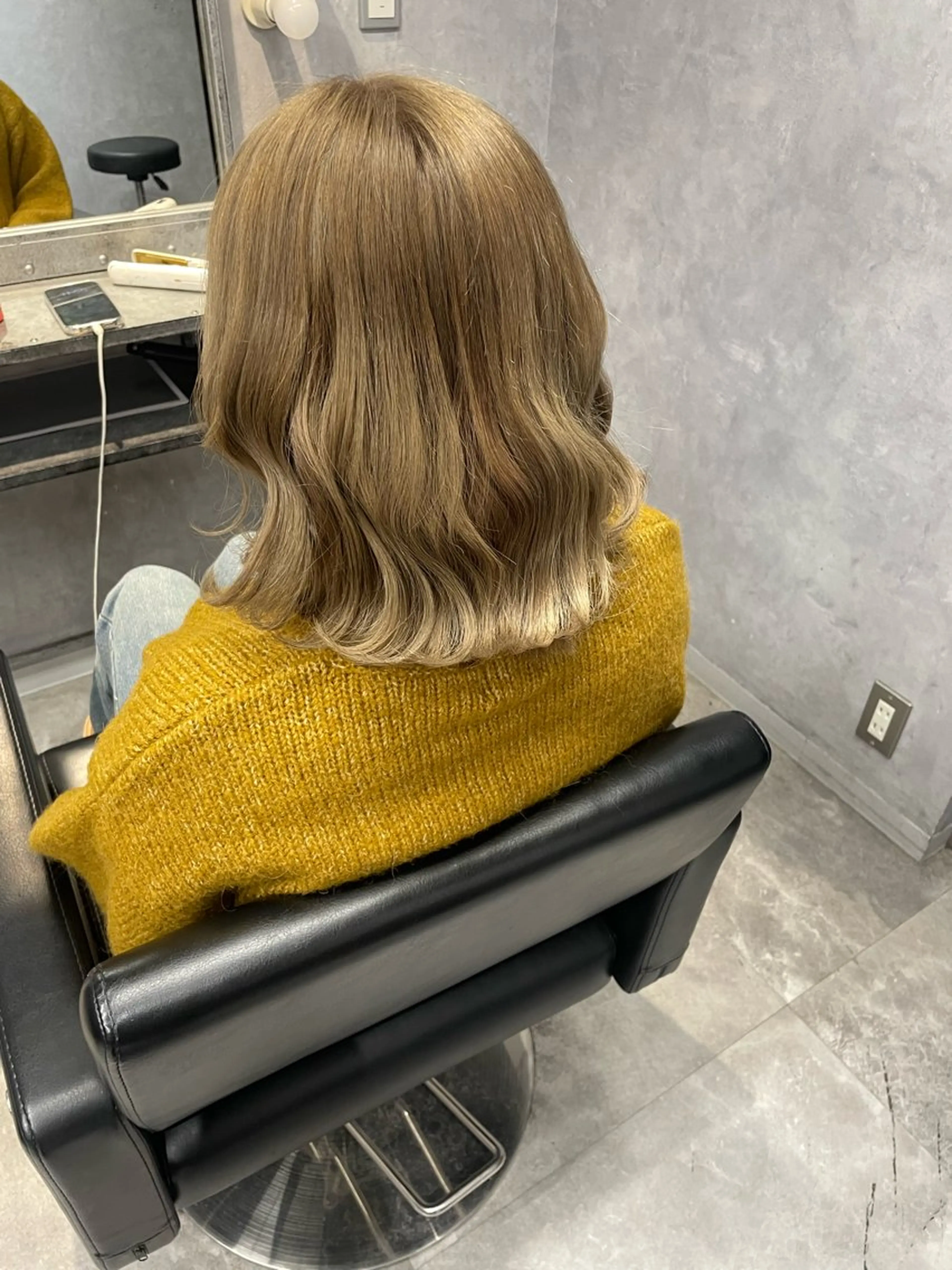 カラー ヘアカラー mimiiy fukaのヘアスタイル