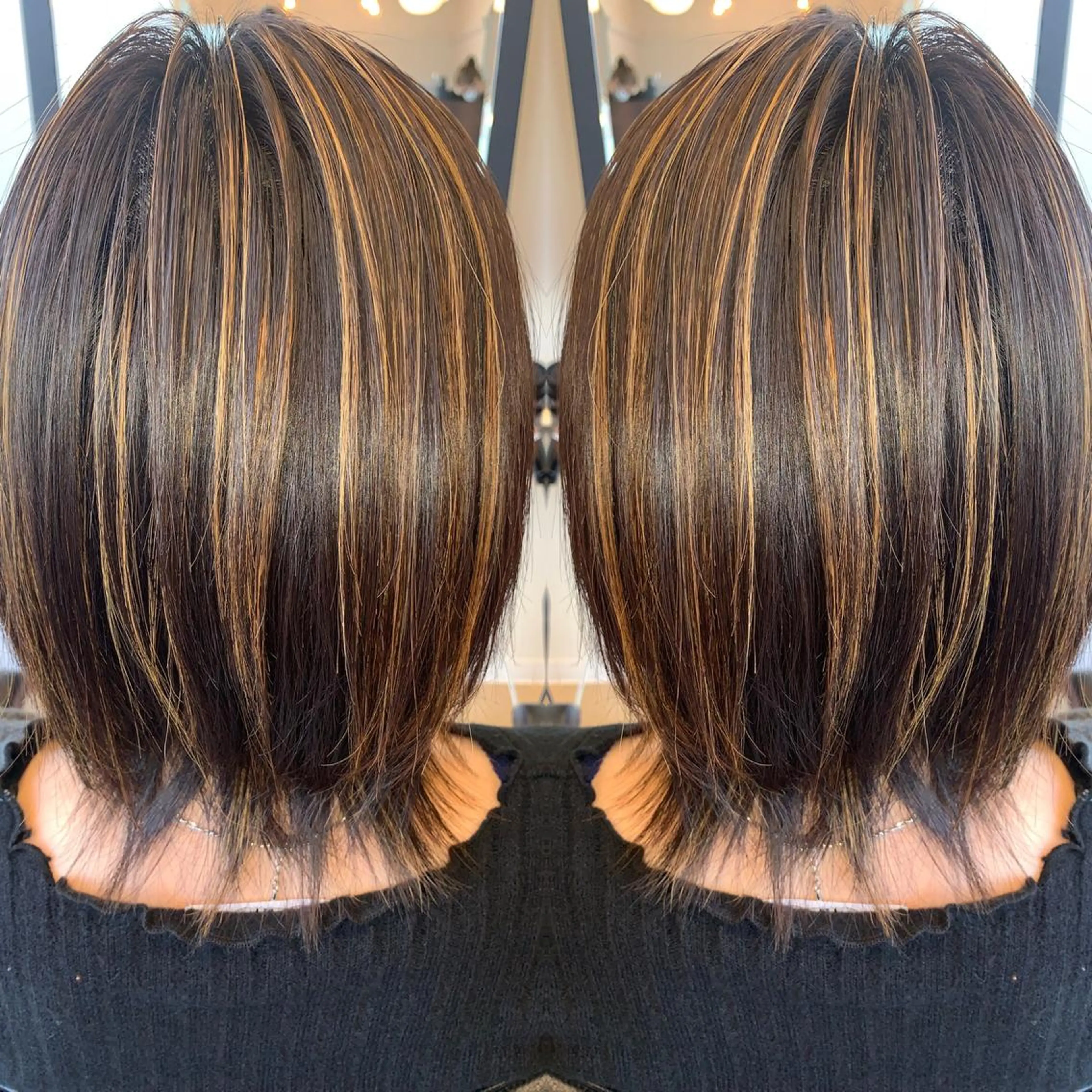 ミディアム パーマ 伊藤 裕貴のヘアスタイル