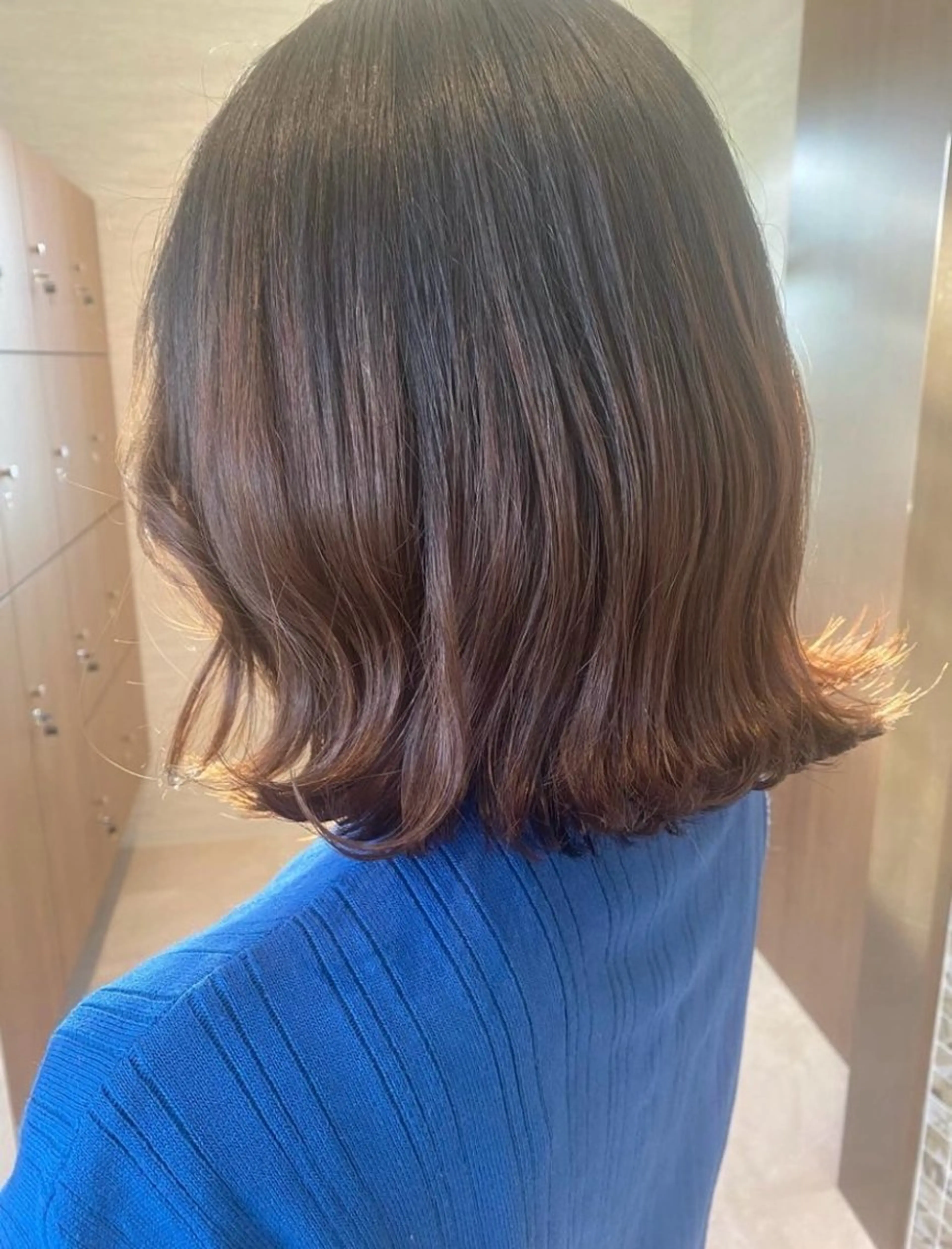 ショート ボブ 森 千風優のヘアスタイル