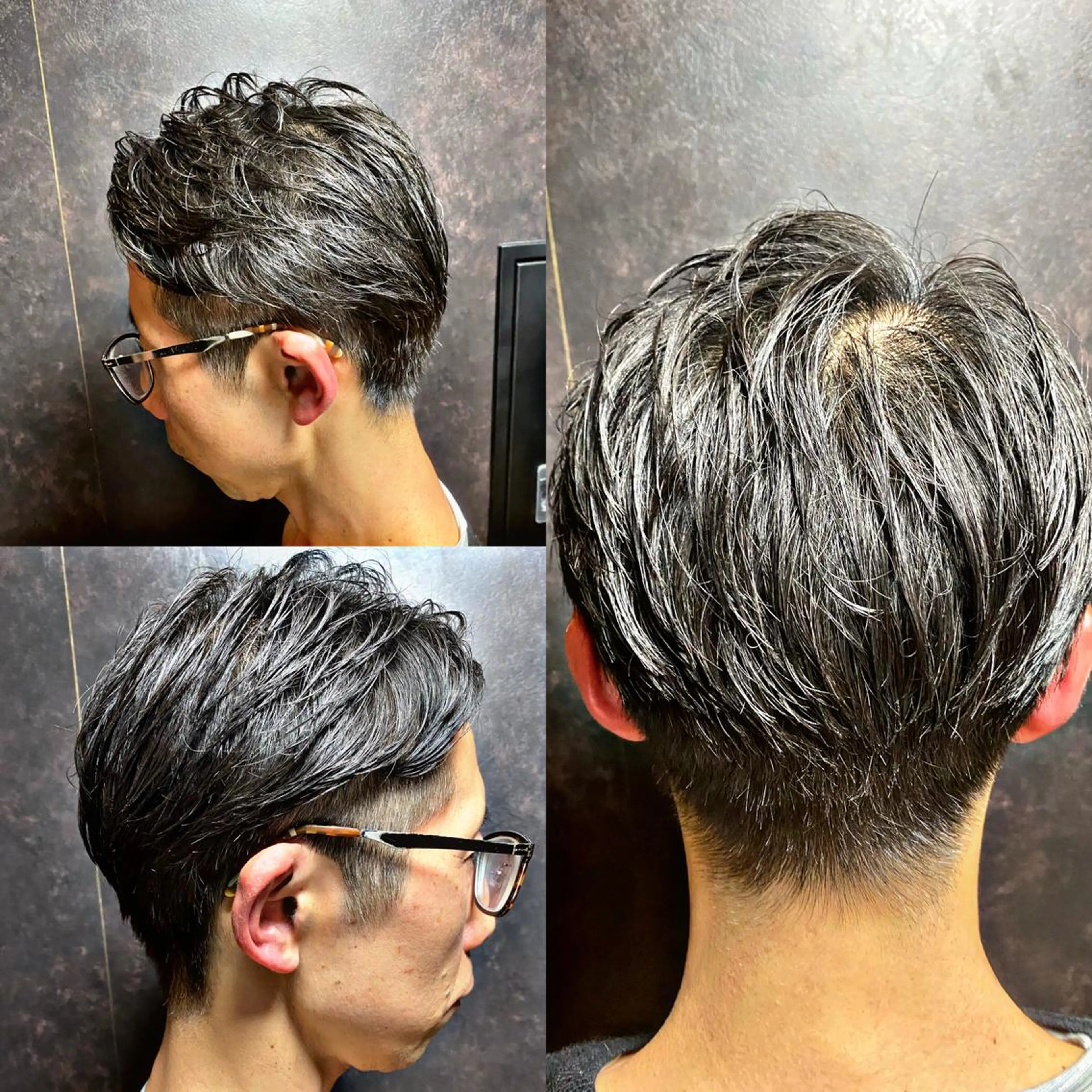 ショート メンズ ツーブロック 菅野 綺華のヘアスタイル