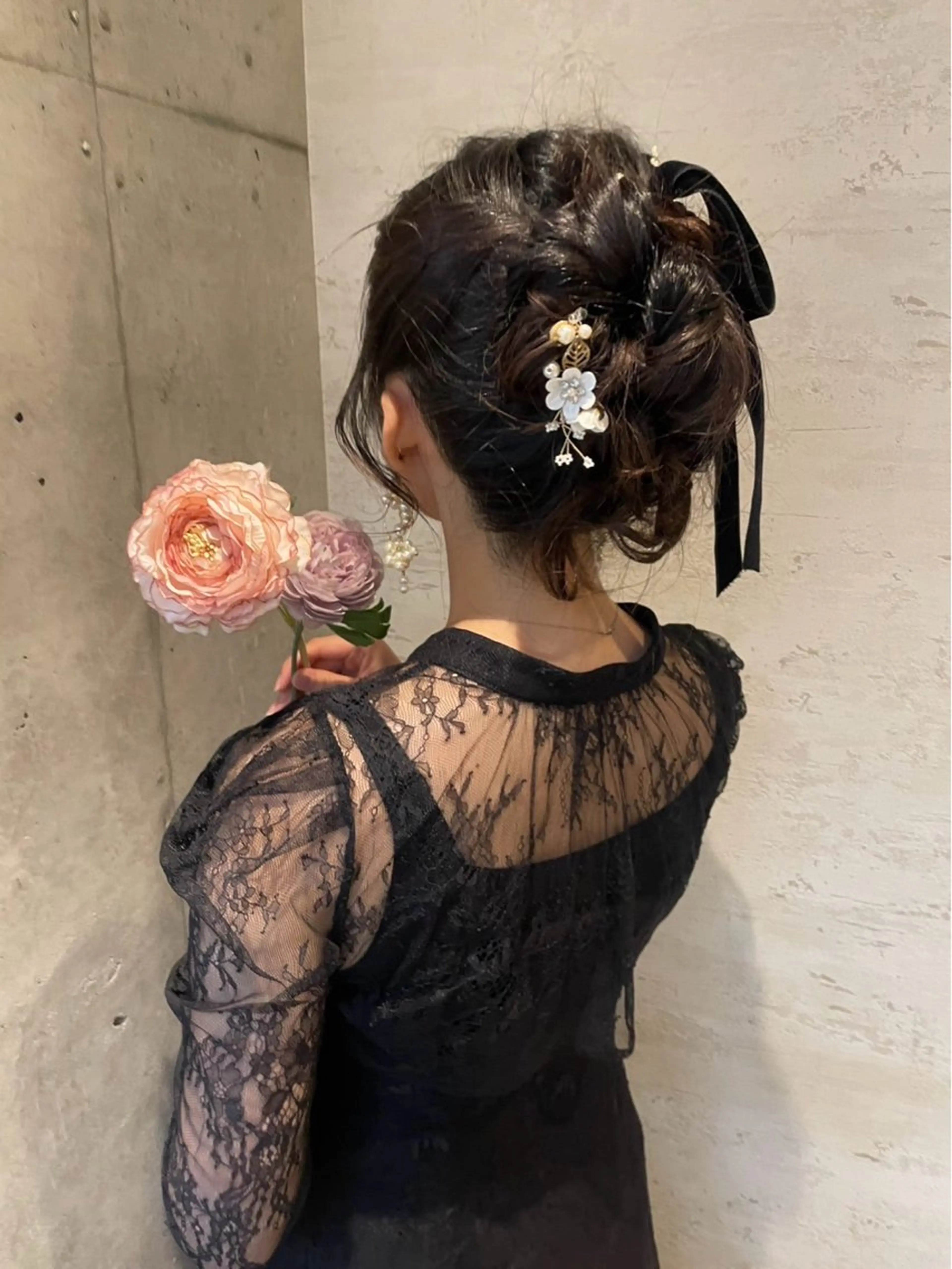 ロング ヘアアレンジ ヘアカラー トリートメント Reve resort所属・美髪× ヘアセット✨Araiのヘアスタイル