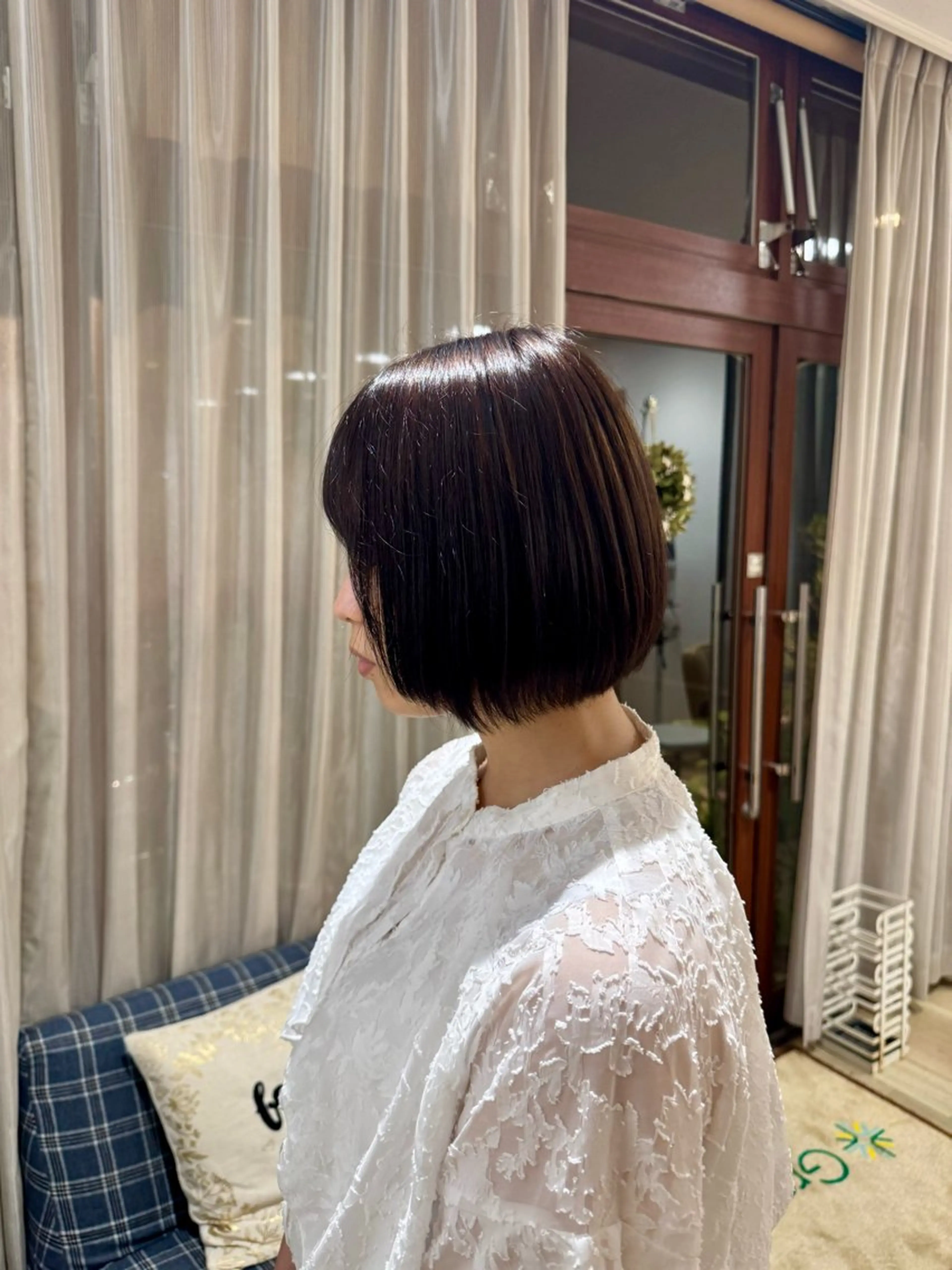 ミディアム カット 梶尾 悠人のヘアスタイル