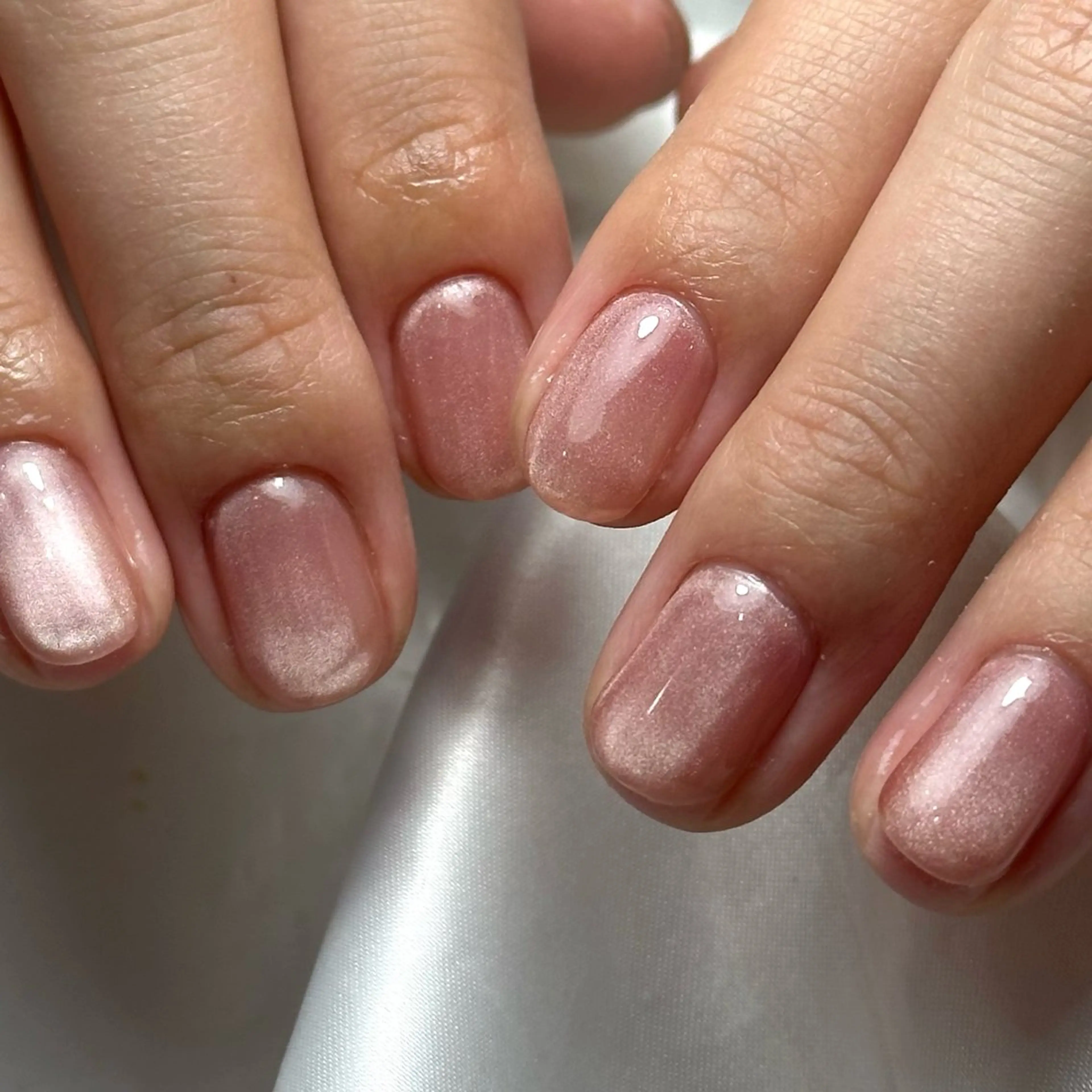 ネイル ピンク ハンドネイル Ray nail natsu🎀のネイルデザイン