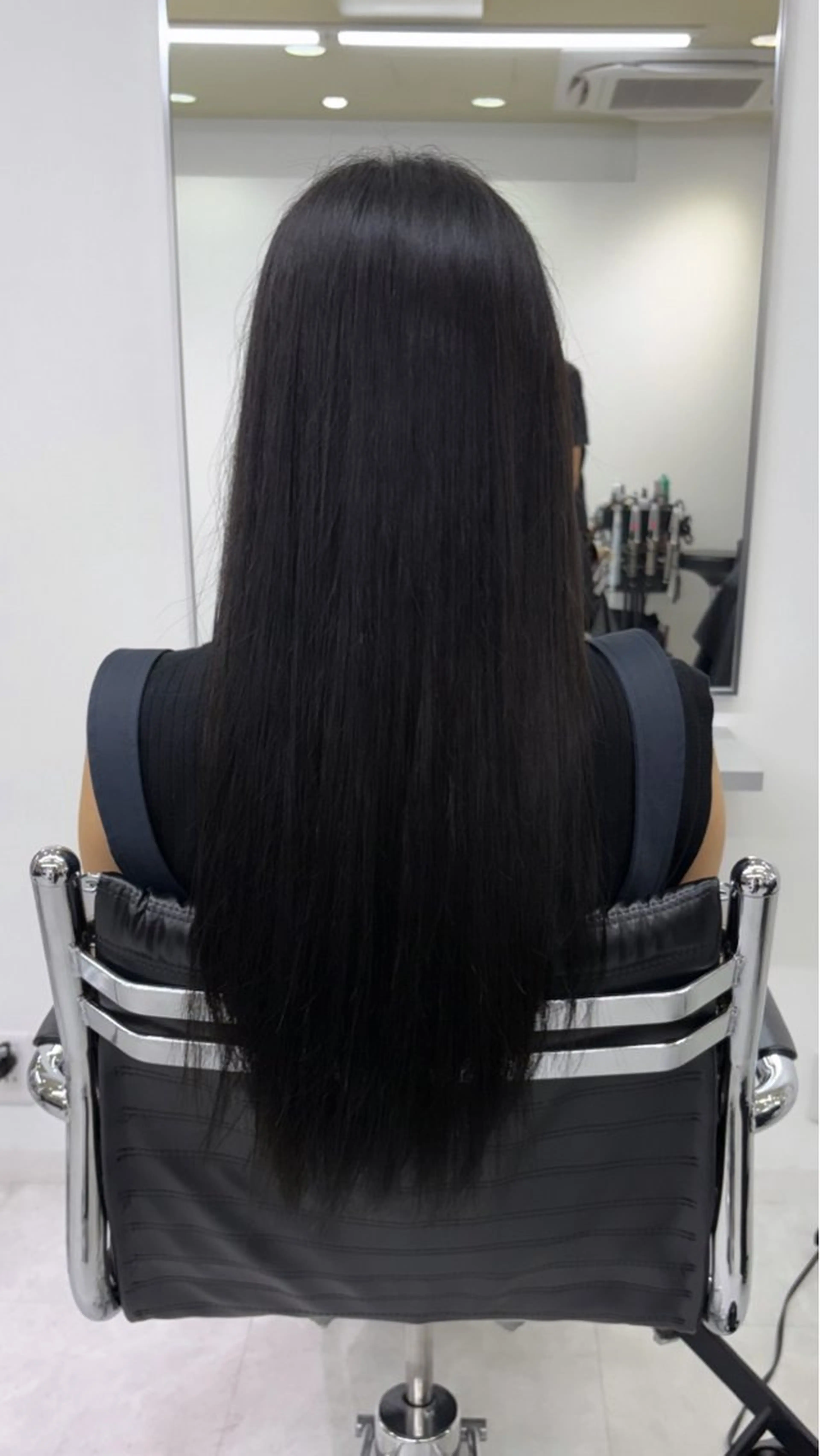 地毛風ストレートパーマの写真