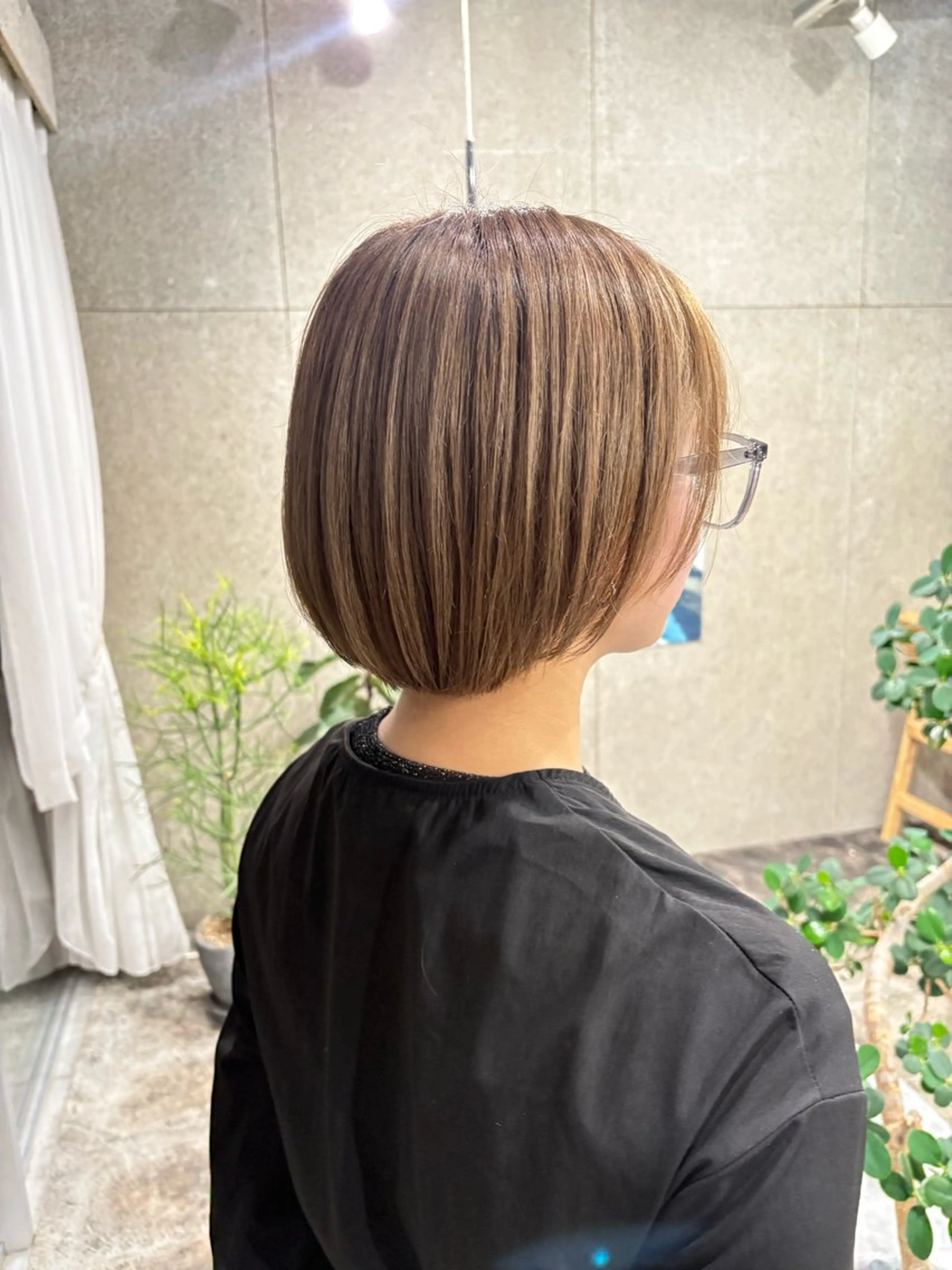 カラー ヘアカラー トリートメント KUBO HADUKIのヘアスタイル