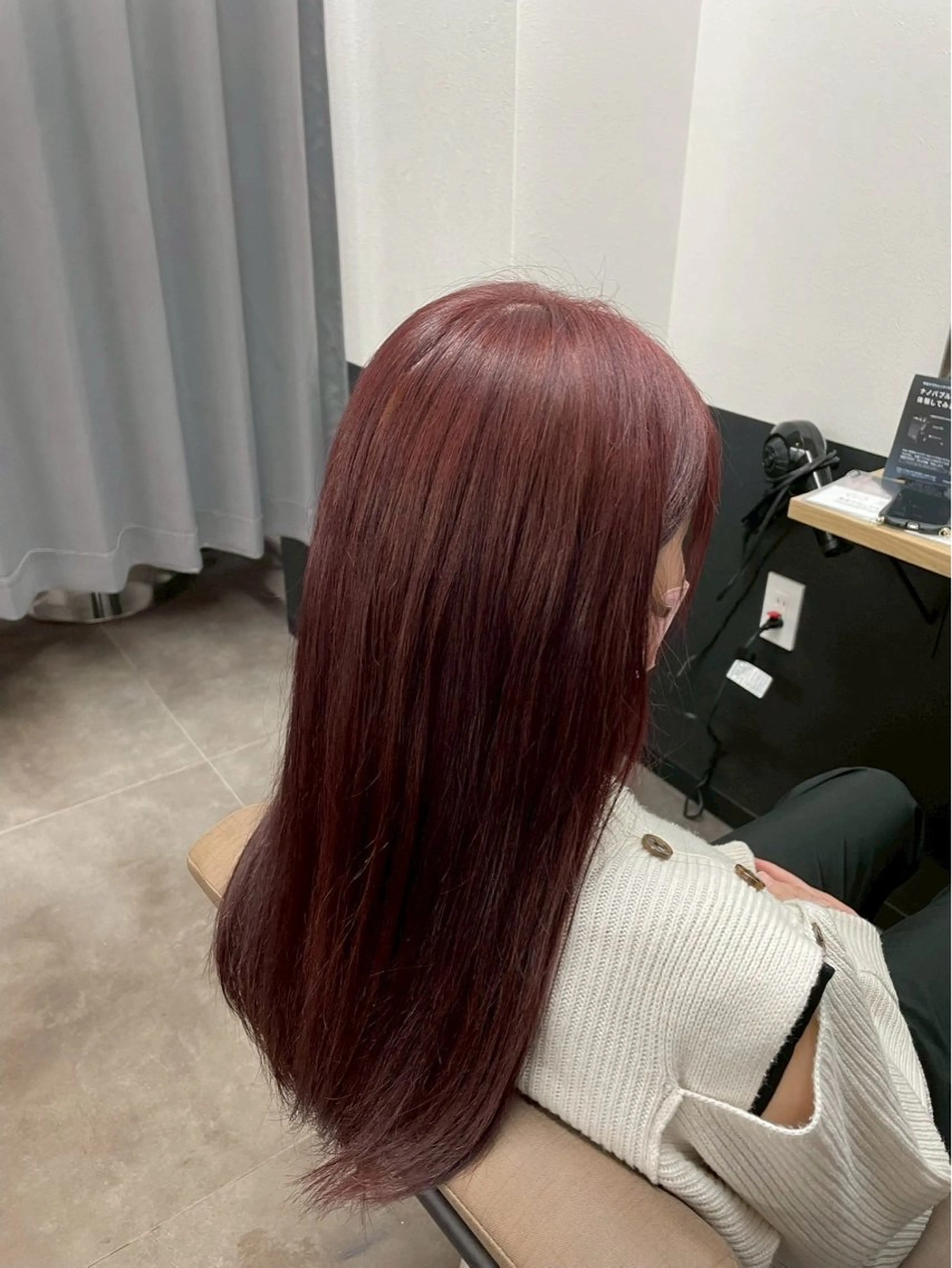 ロング カラー TELAHAIR 篠原翔哉のヘアスタイル