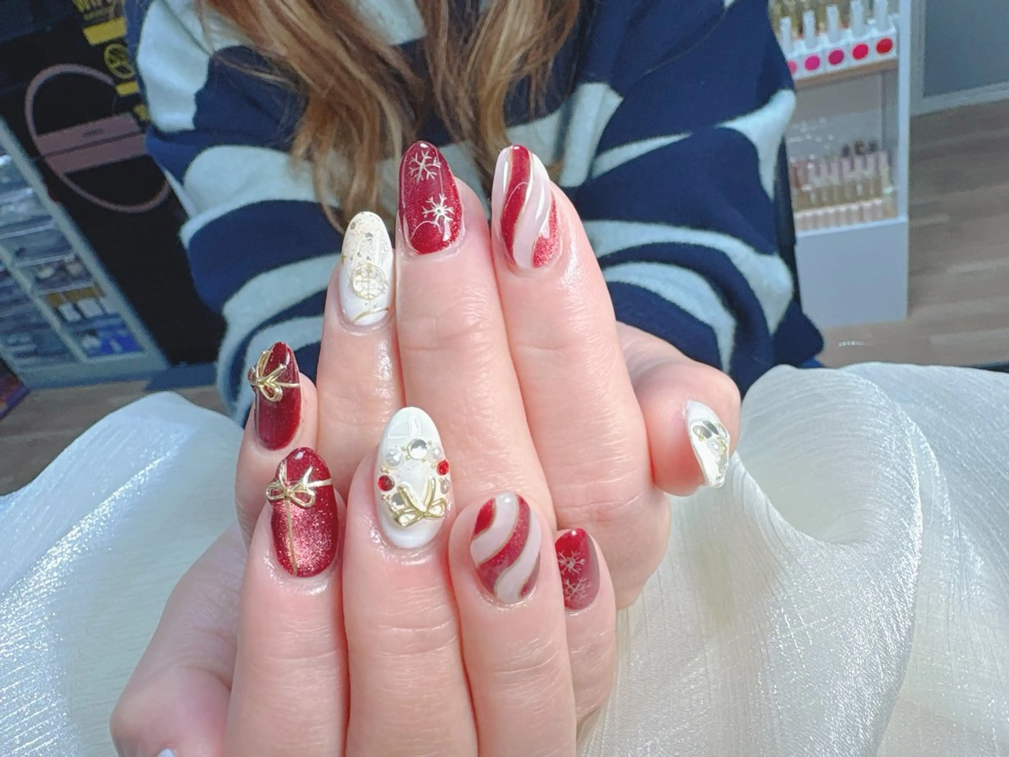 ネイル ハンドネイル Yuxi Beauty salon 【ユーシィー ビューティ サロン】所属・钰熙美容院 池田公園店のネイルデザイン