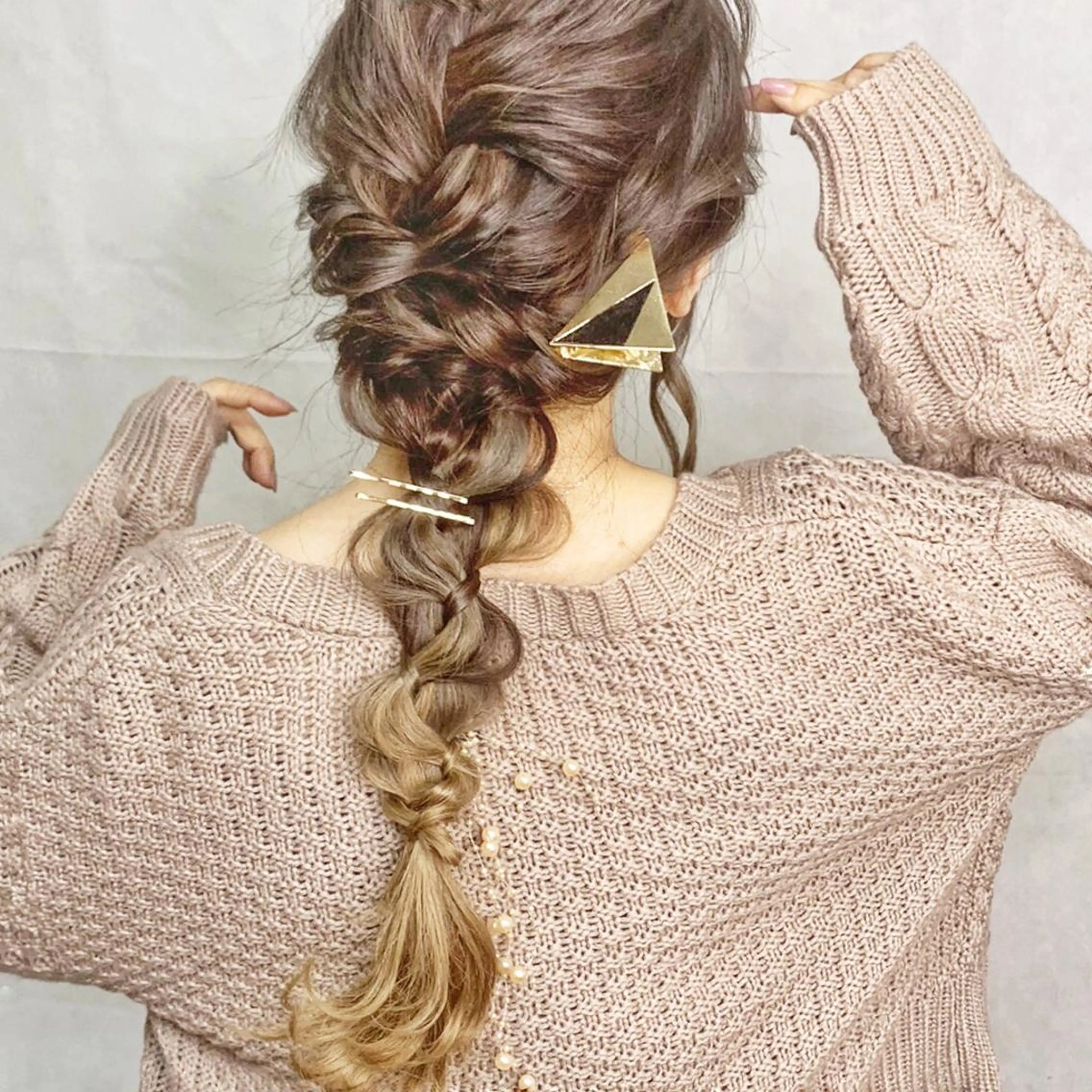 ロング ヘアアレンジ ヘアセット 加藤 圭悟のヘアスタイル