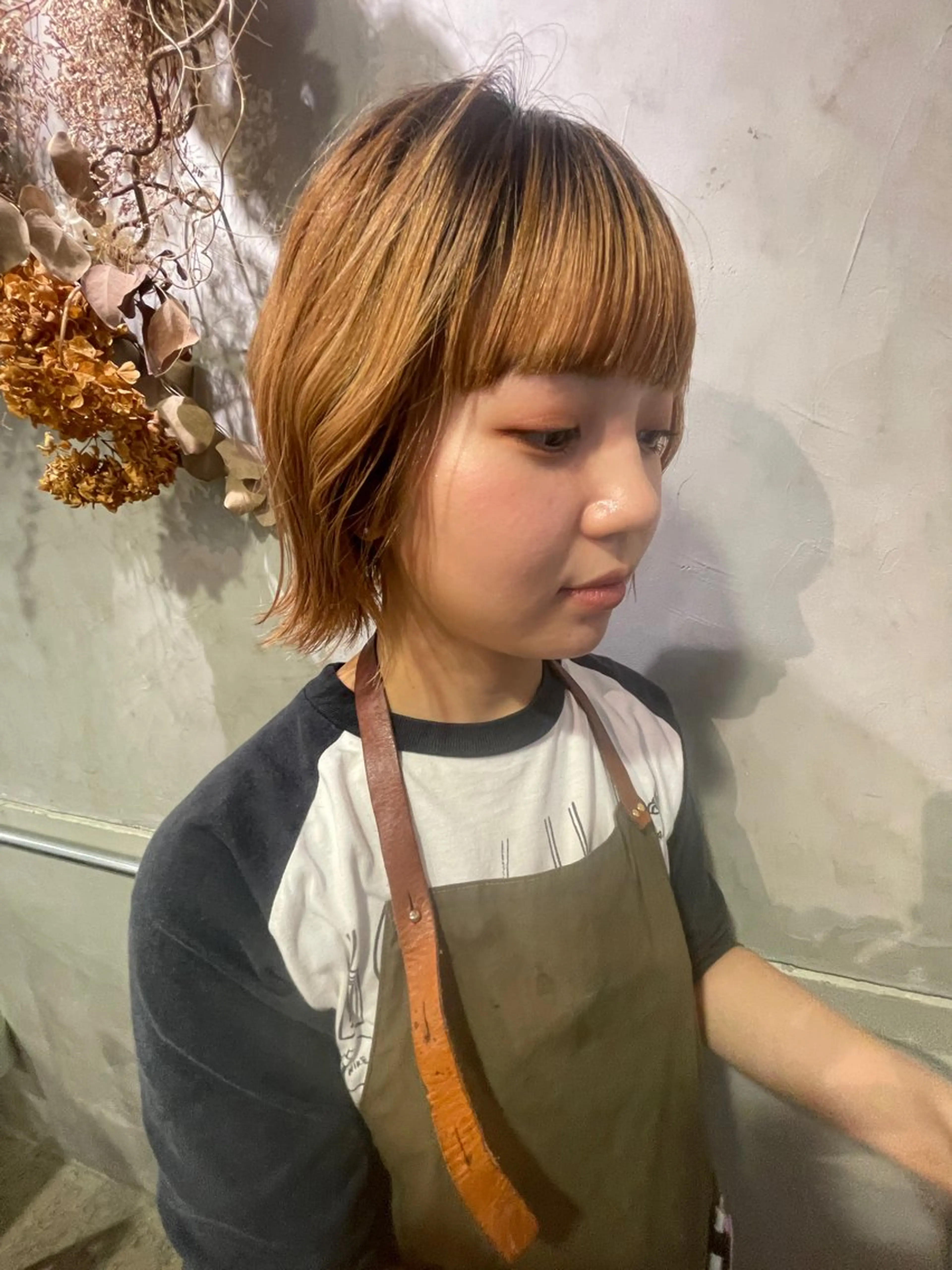 ショート カット さの あやねのヘアスタイル