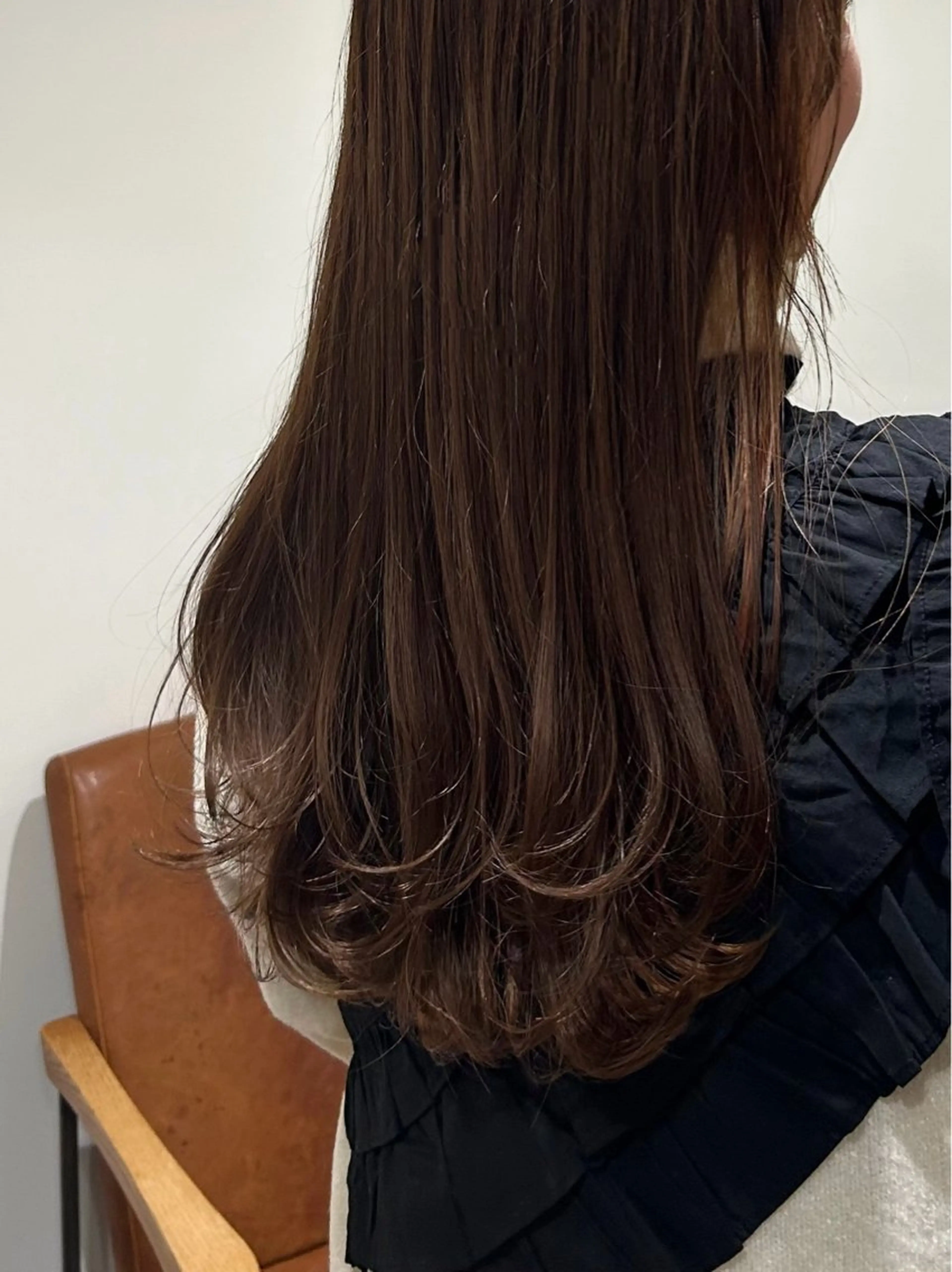 ロング カラー レイヤーカット カット Lumier de mashu所属・nana/ボブ/ レイヤーカットのヘアスタイル
