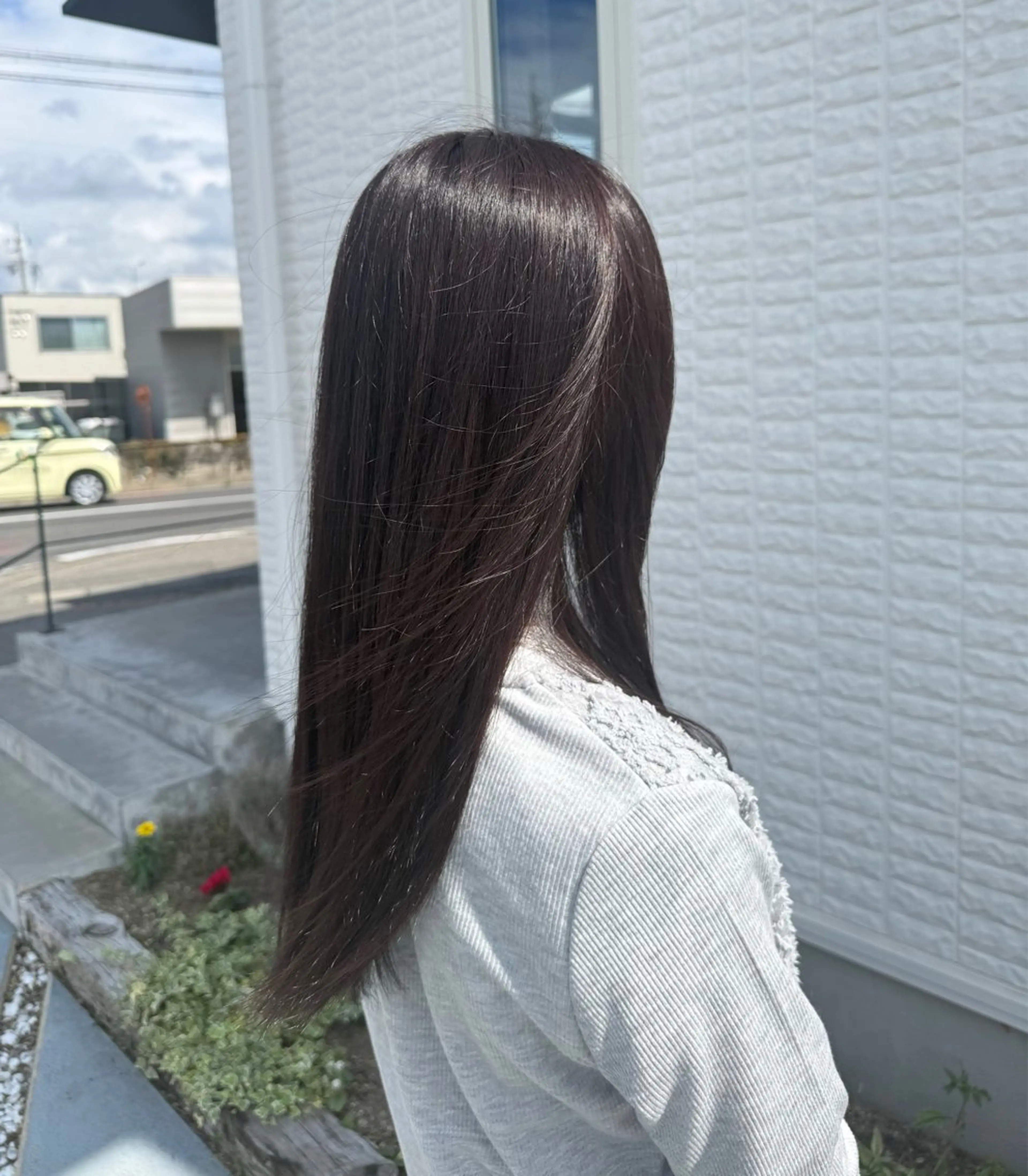 【学生さんに人気】ブリーチなしで叶う透明感ワンカラー🍁の写真