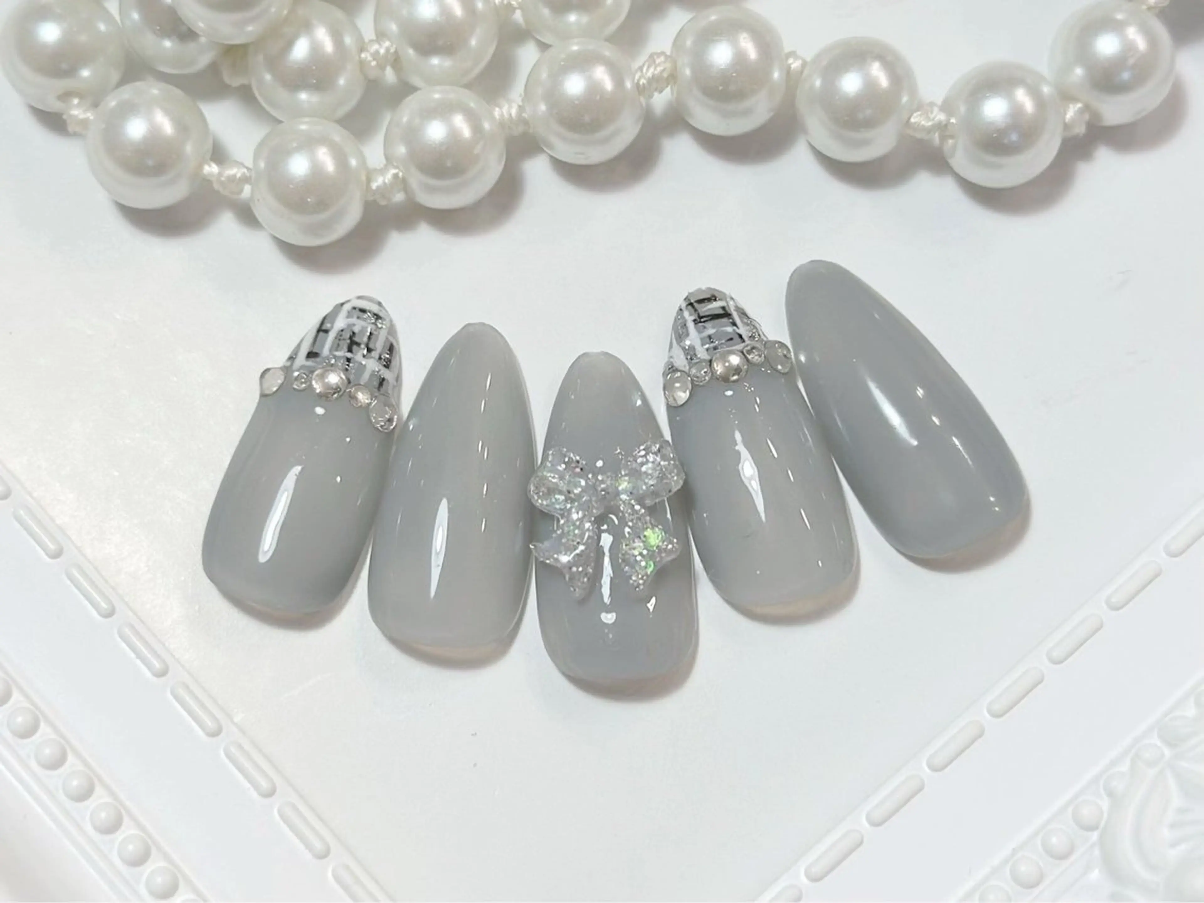 ネイル 【パラジェル・フィルイン】Nailsalon　Merci東中野所属・Merci shigaのネイルデザイン