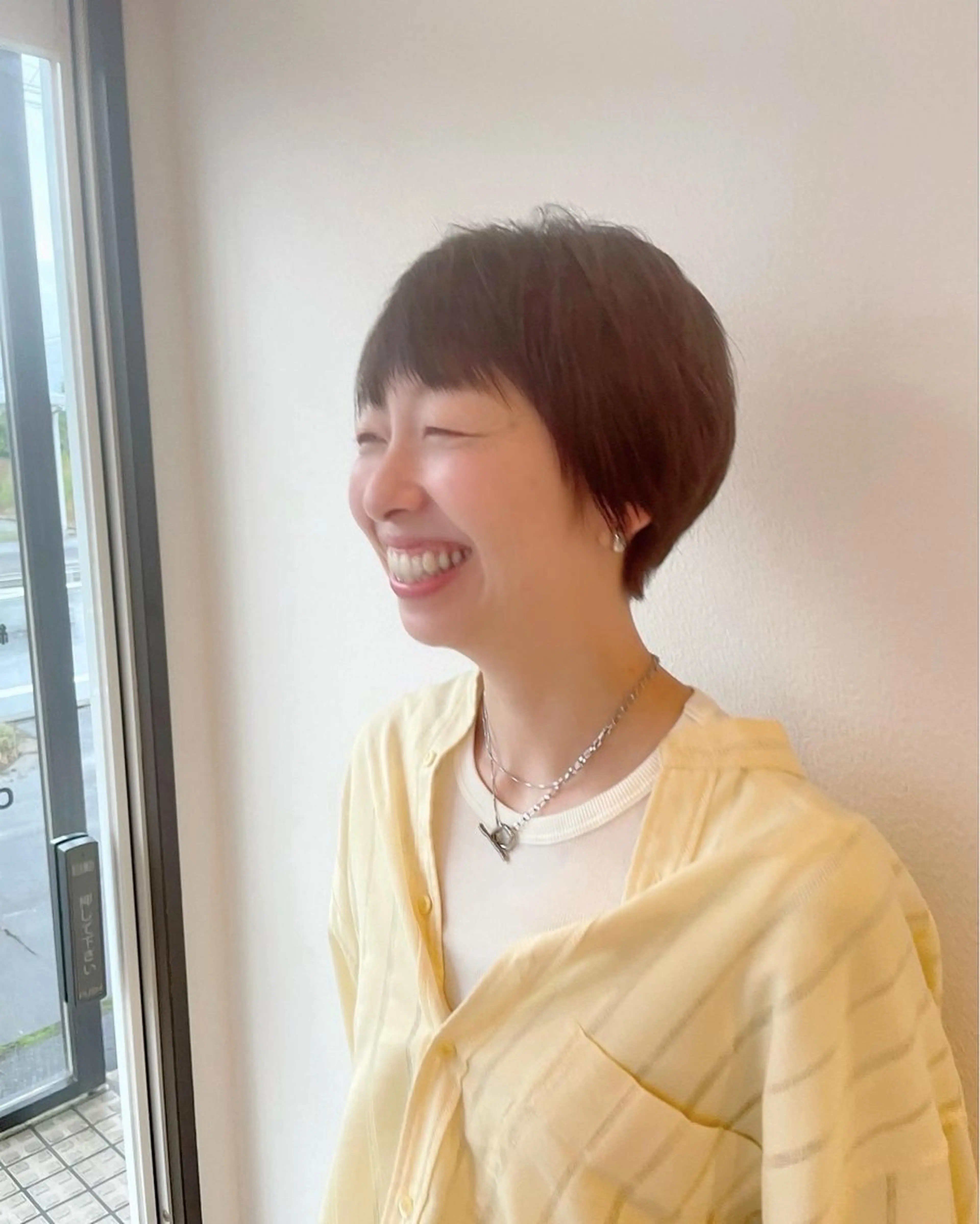 ショート 藤田 美香のヘアスタイル