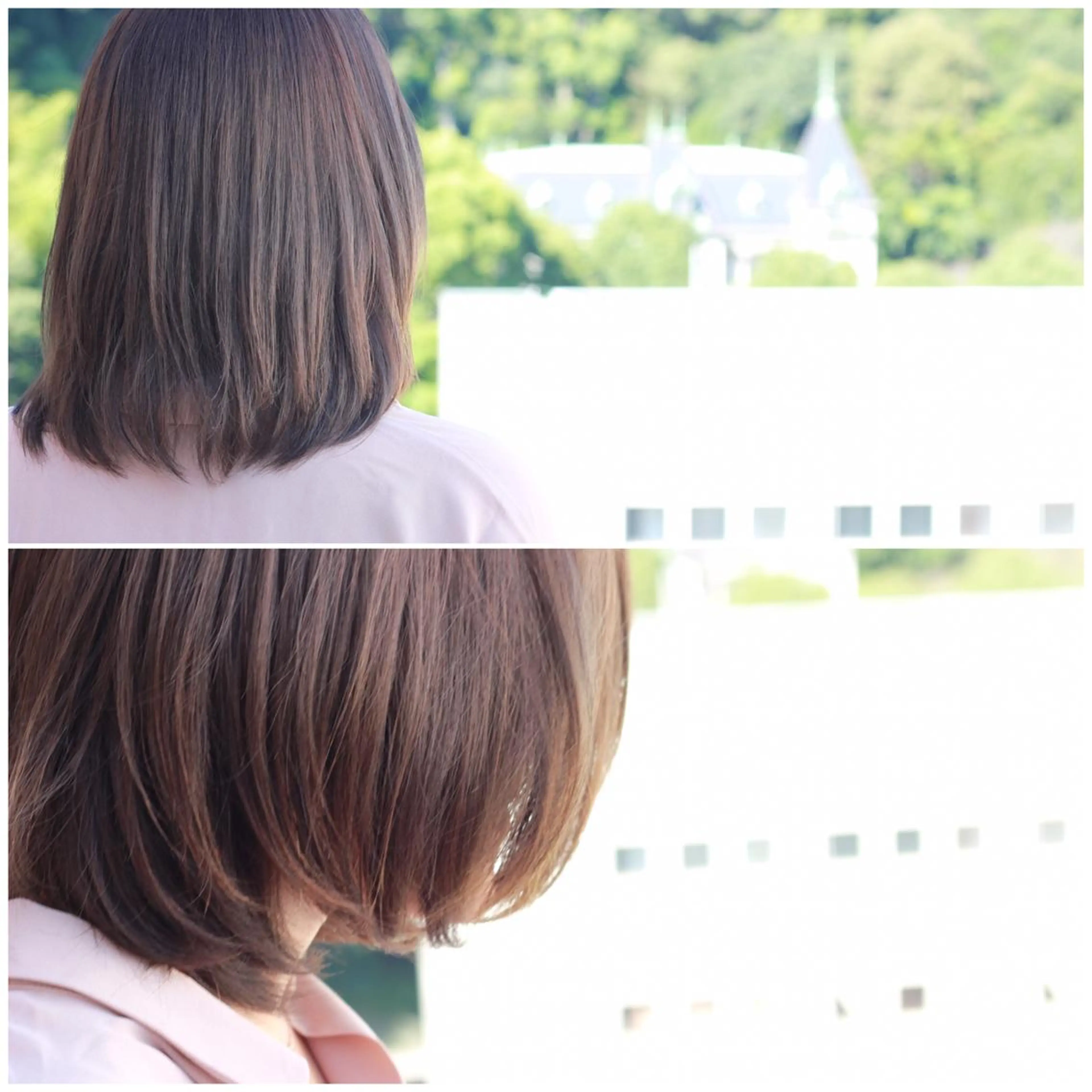 ミディアム カラー フォギーグレージュ グレージュ Viage （ビアージュ）のヘアスタイル