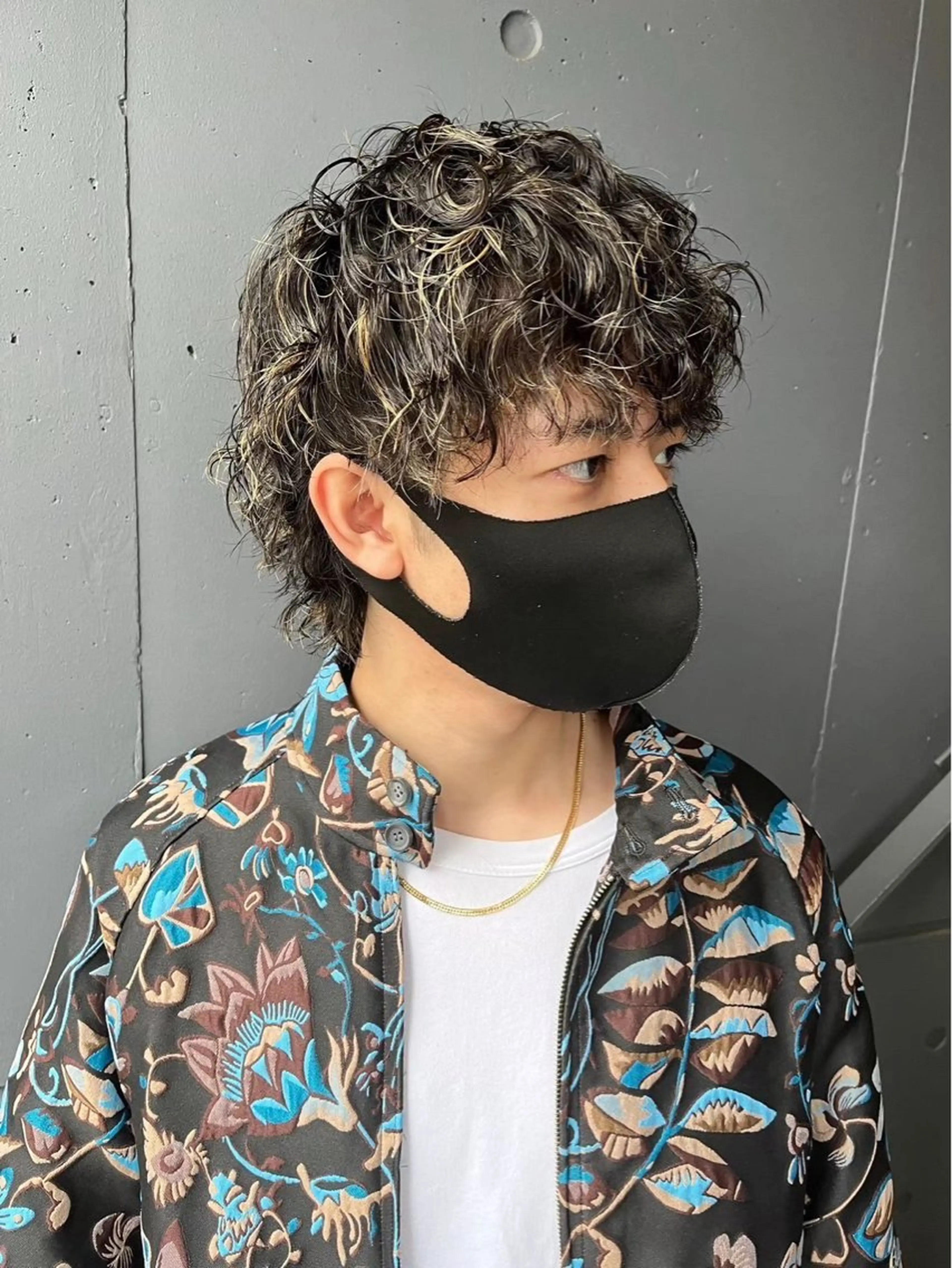 パーマ メンズ カット パーマ yui 🎀 Men's 特化のヘアスタイル