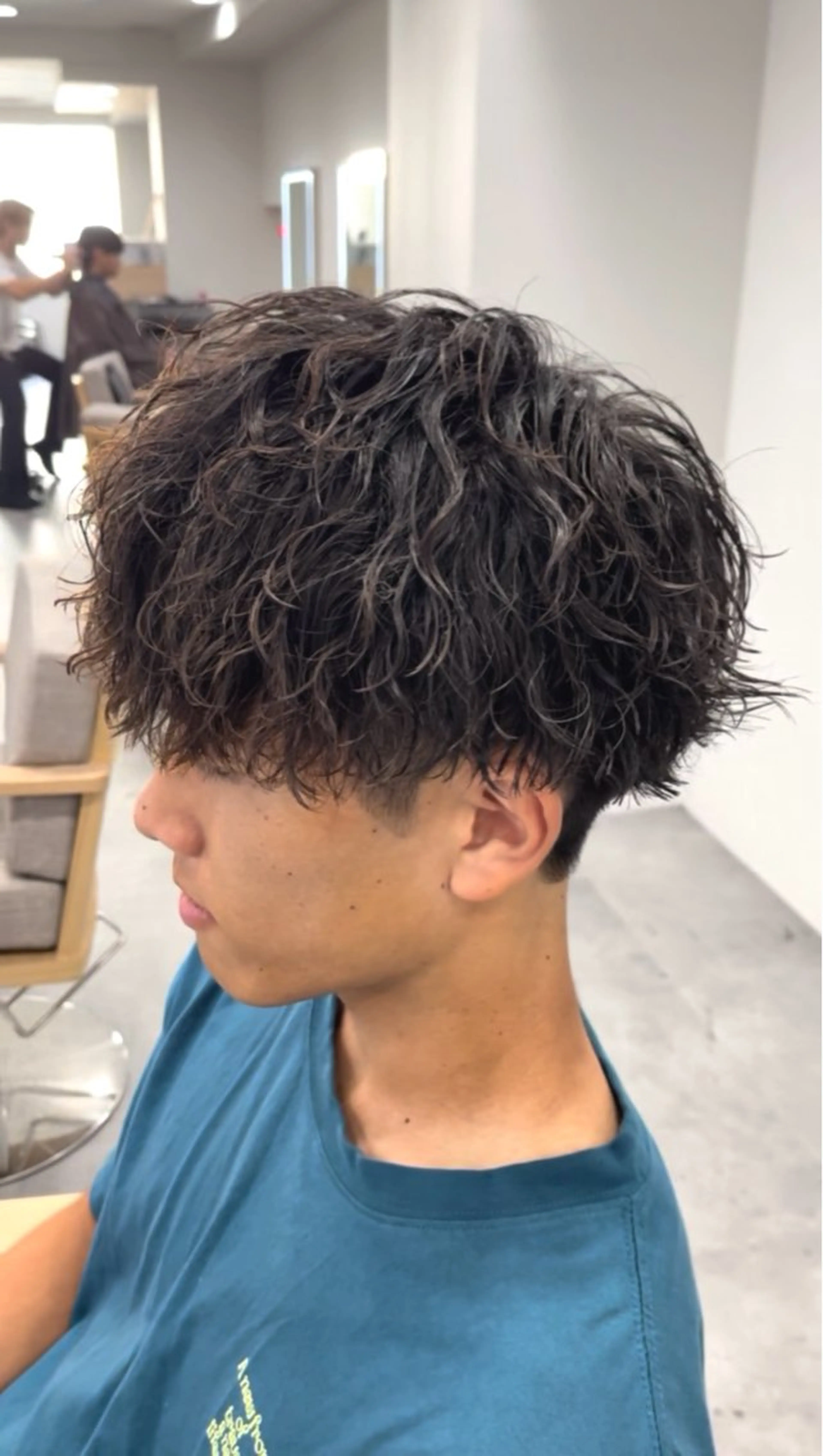 メンズ マッシュ メンズパーマ 学生（メンズ向け） パーマ hair salon Ranun所属・年間指名数1000名 以上❗️武蔵のヘアスタイル