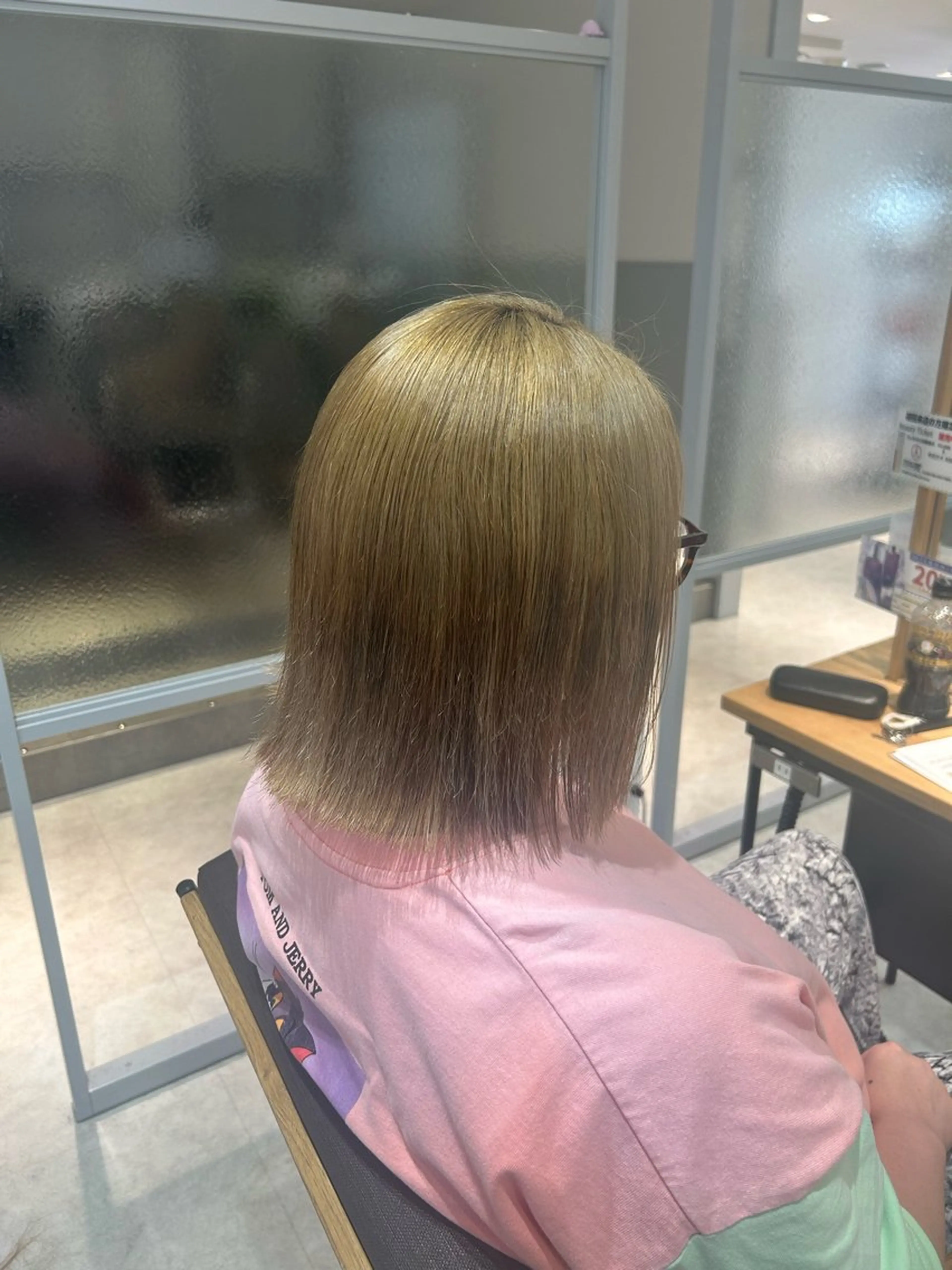 【🫧ボブ・ショートの方限定🫧】カット 💜￥4400▶︎￥0 🎶の写真