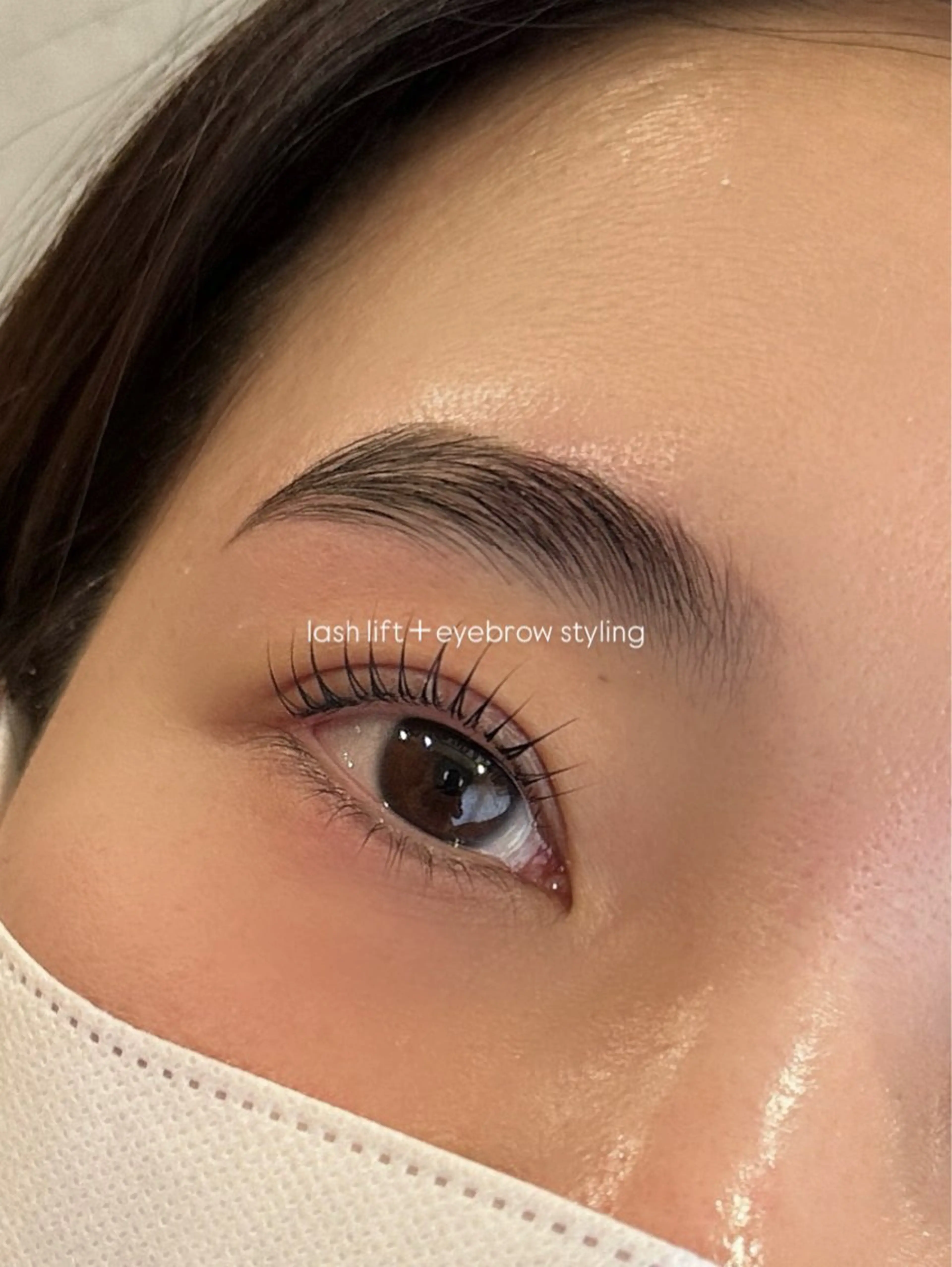 マツエク・マツパ 一重×まつ毛パーマ 石川 陽菜のマツエク・マツパデザイン