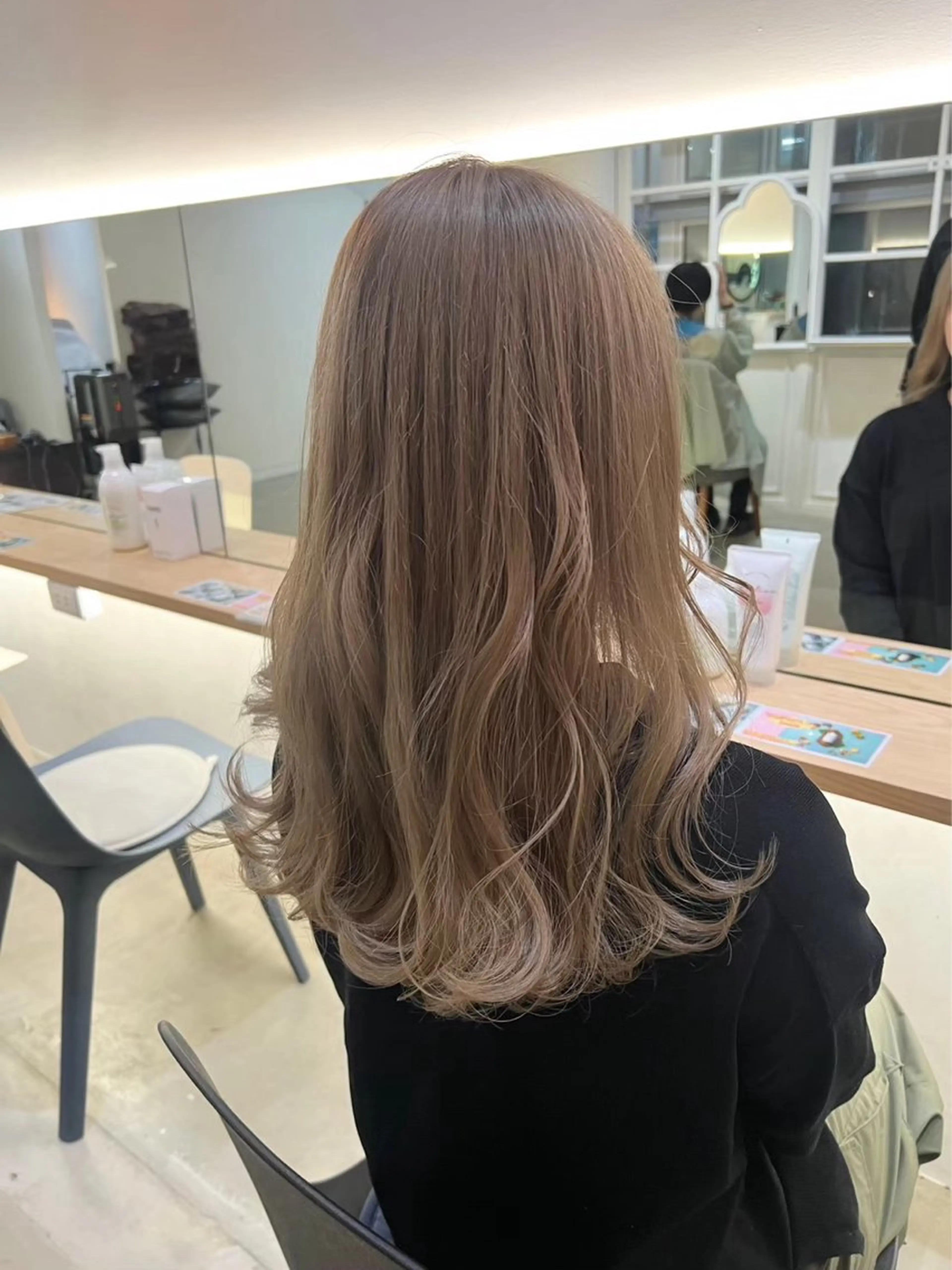 ロング カラー カット ヘアカラー トリートメント FOF所属・無料カットモデル 募集中AKARIのヘアスタイル