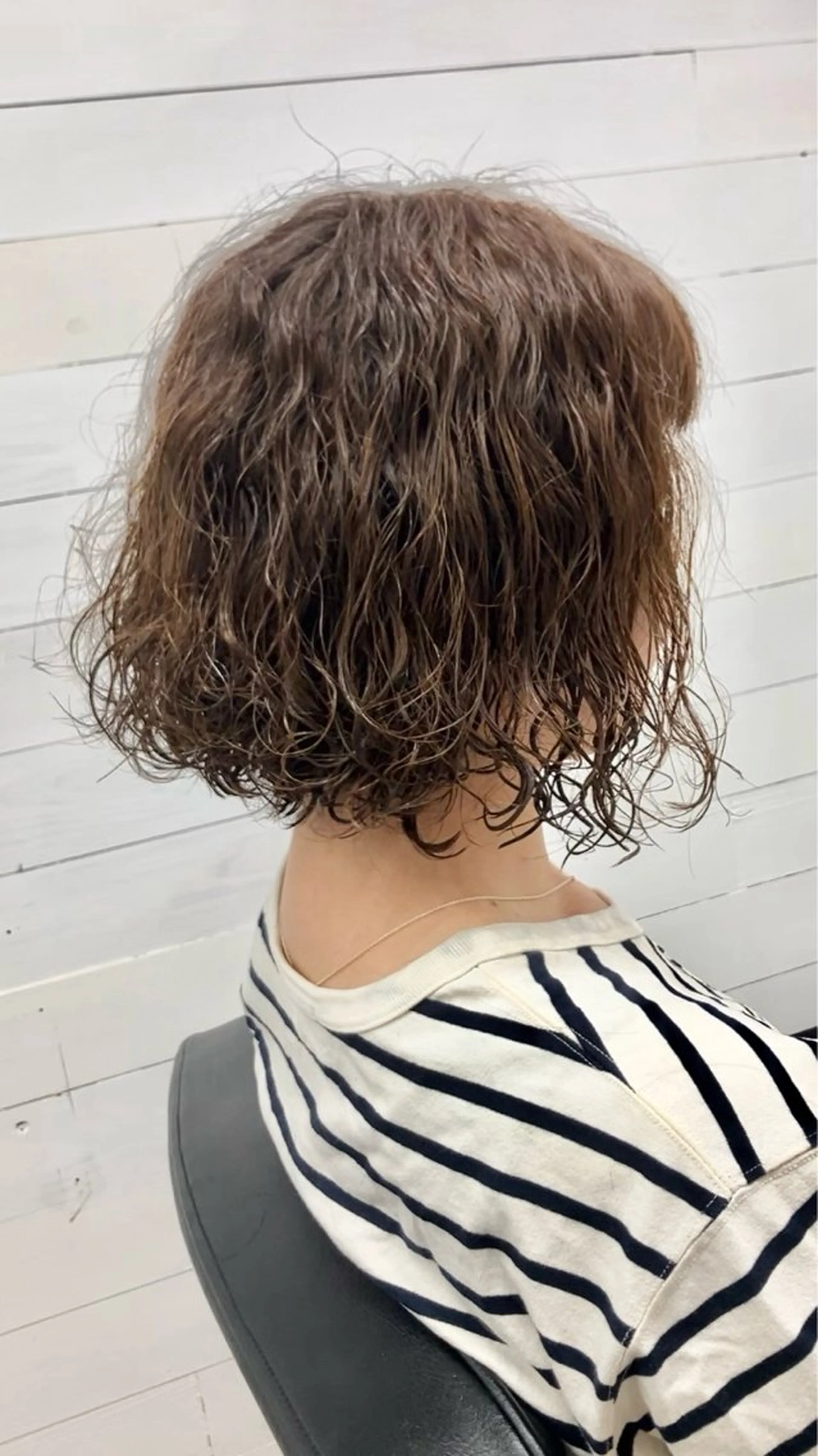 ショート ボブ カット パーマ 落合孝臣/新潟駅南 /髪質改善のヘアスタイル