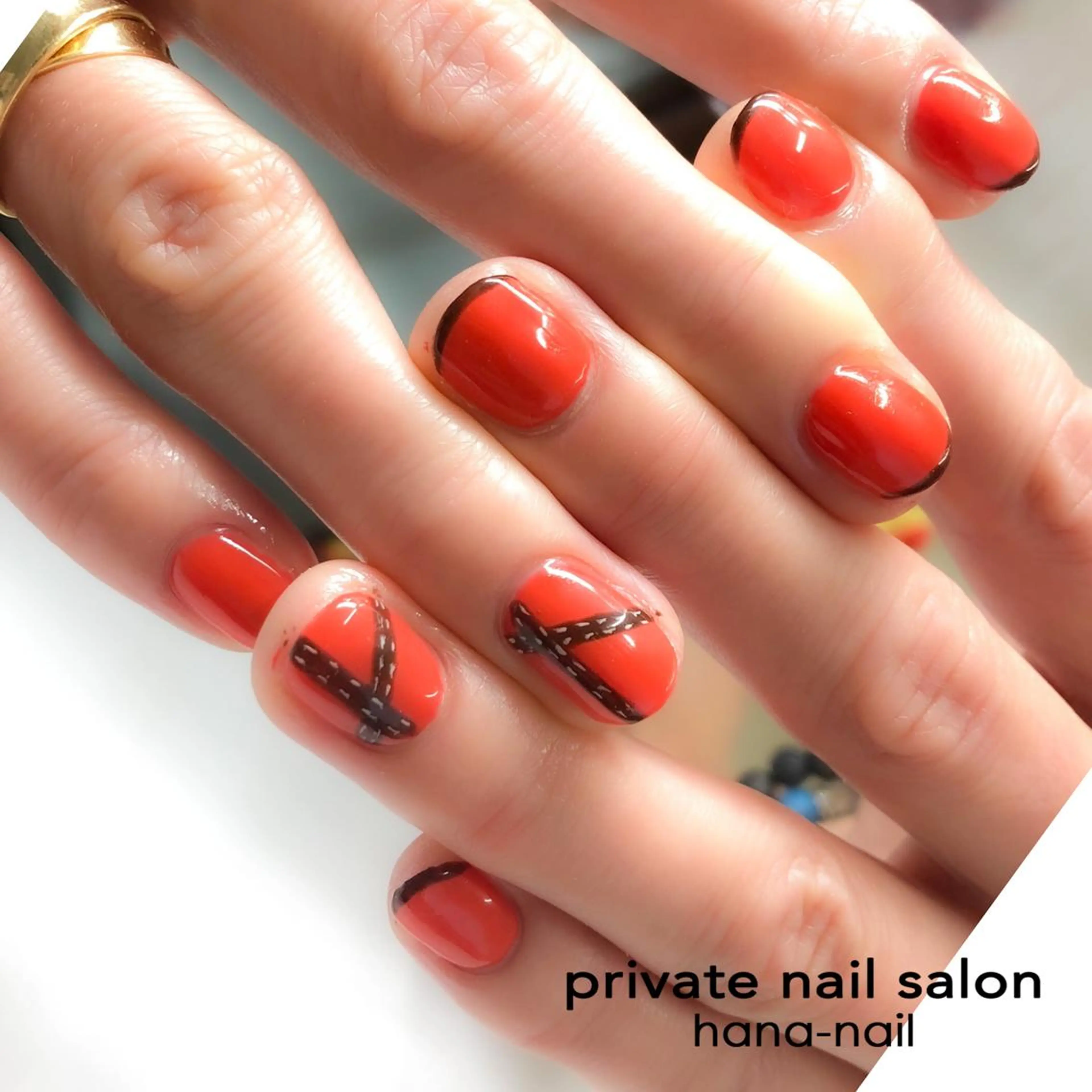 ネイル HANA-NAILハナネイル福山所属・Kao hana-nailのネイルデザイン
