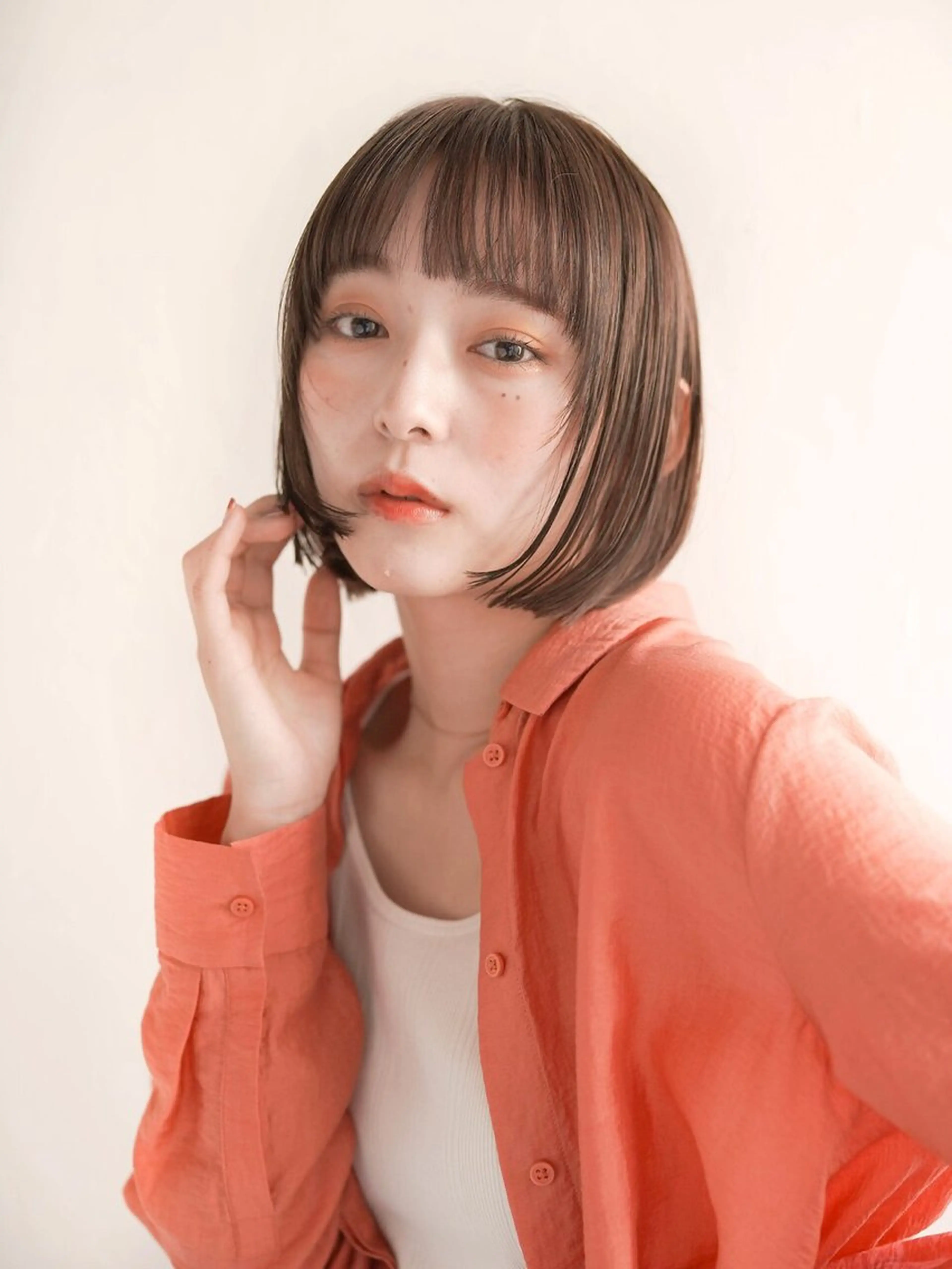 透明感カラー+超音波トリートメント ¥6,500 [新宿駅]の写真