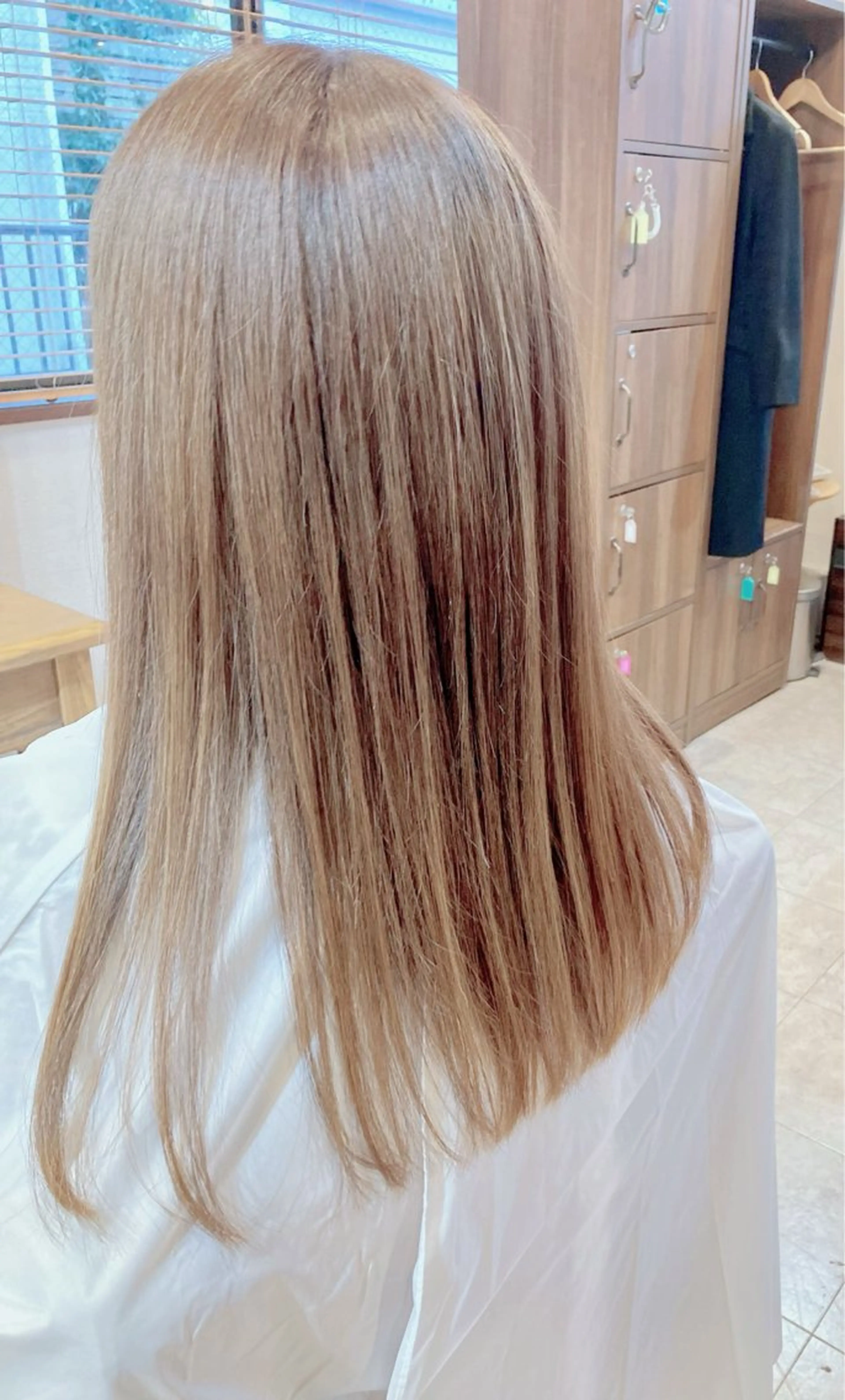 ロング カラー カット ヘアカラー トリートメント fossette okadaのマツエク・マツパデザイン