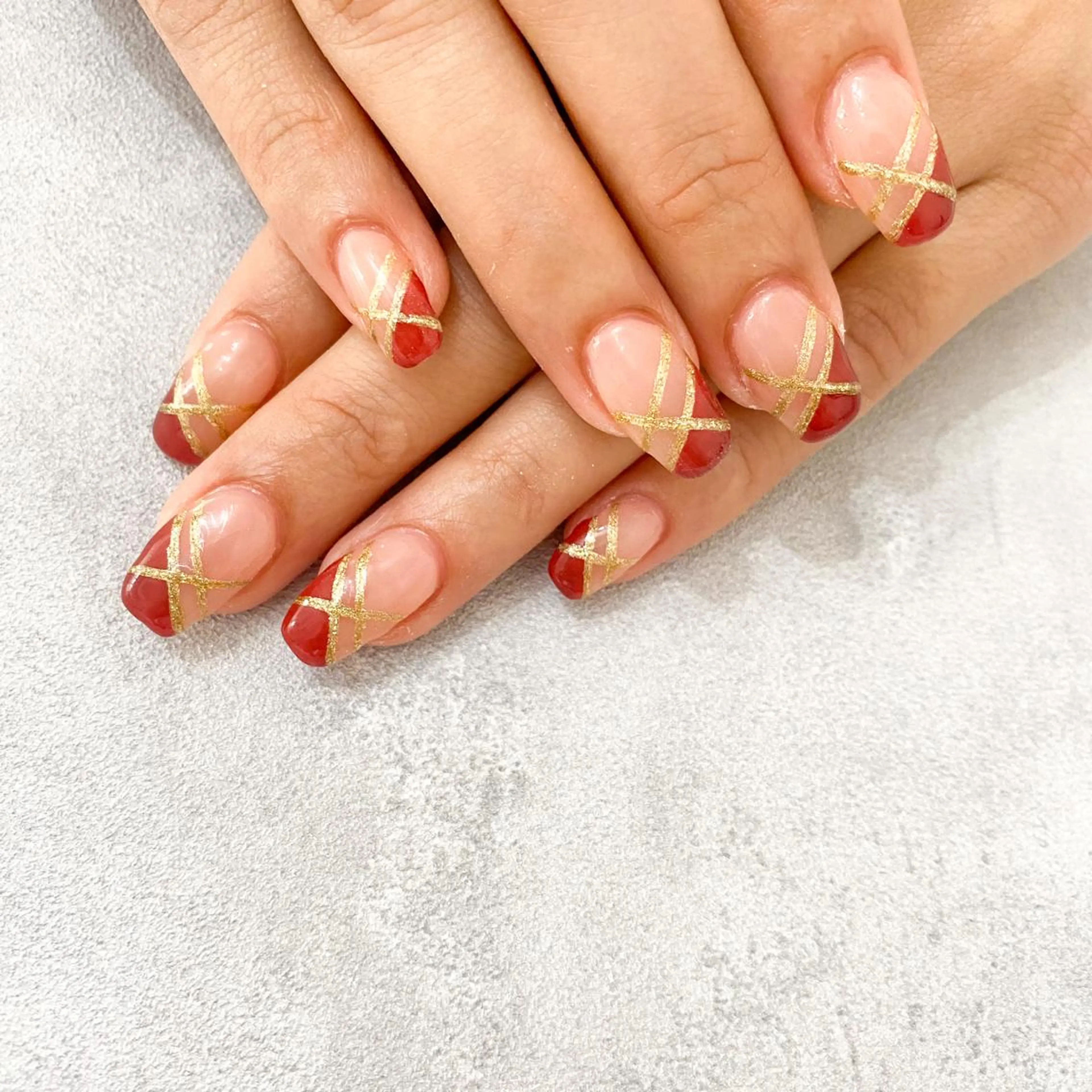 メンズ ネイル ハンドネイル ゴテゴテ💙ワンホン リオナのネイルデザイン