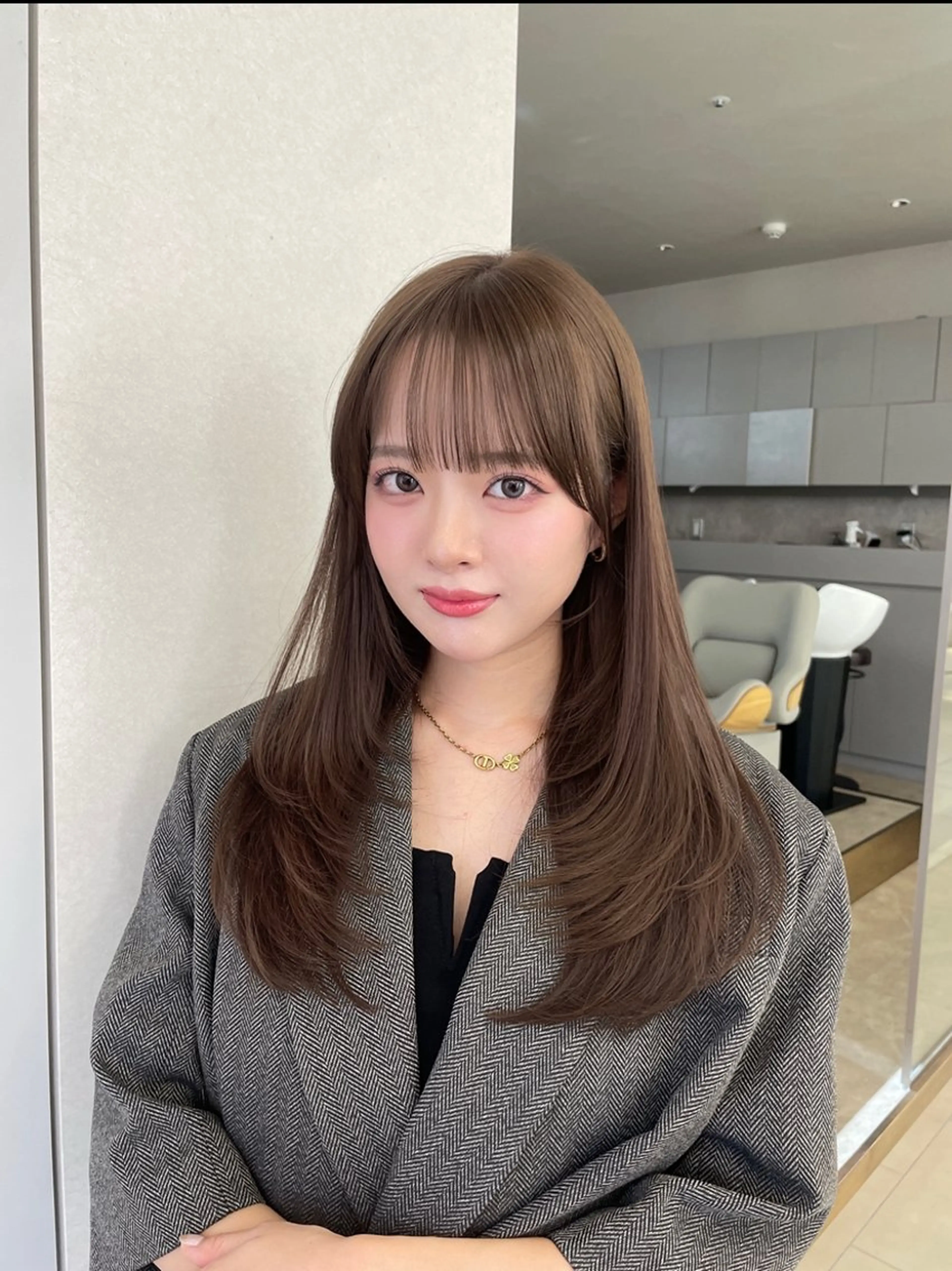 業界最高級艶カラー➕トリートメントの写真