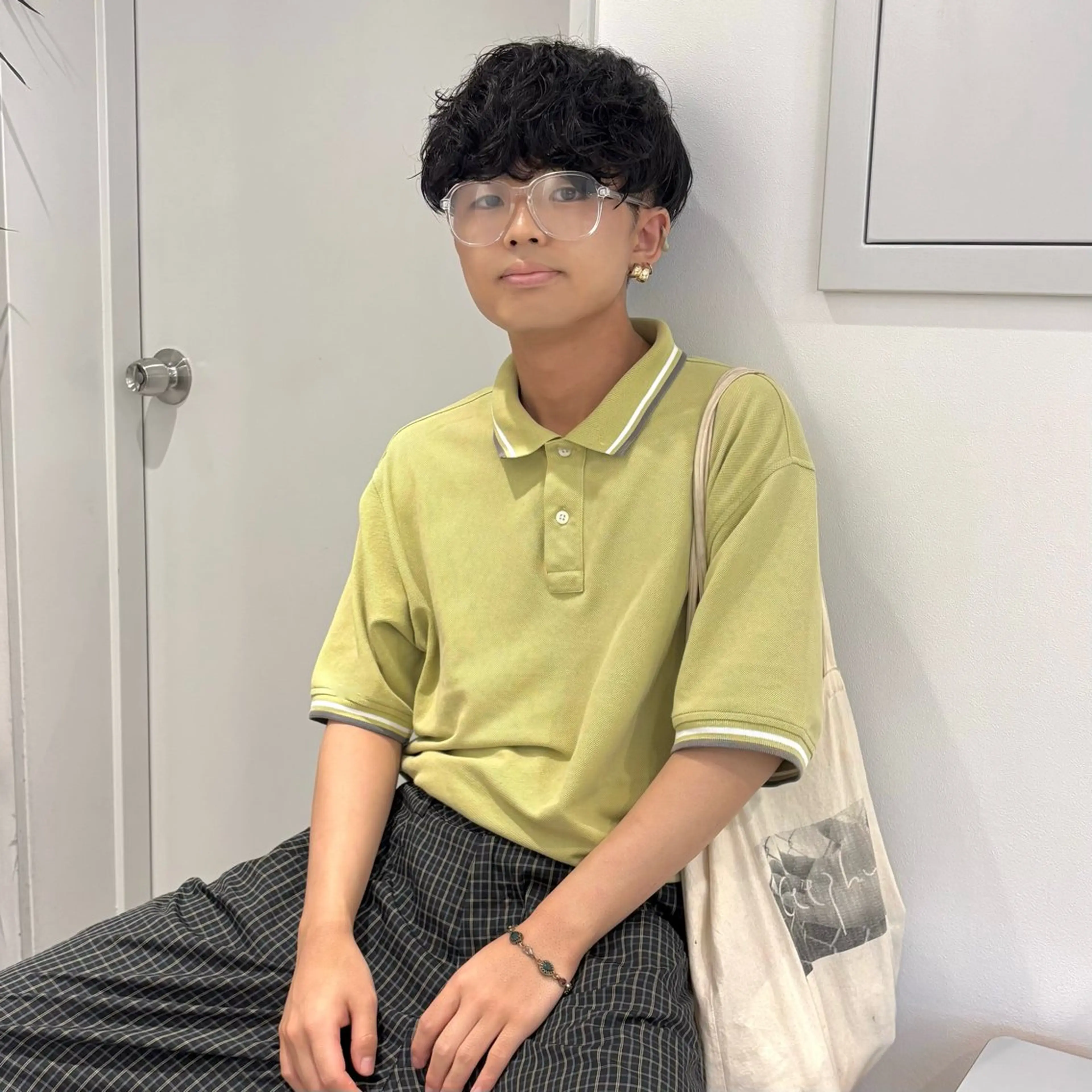 カラー メンズ ハマモト ユナのヘアスタイル
