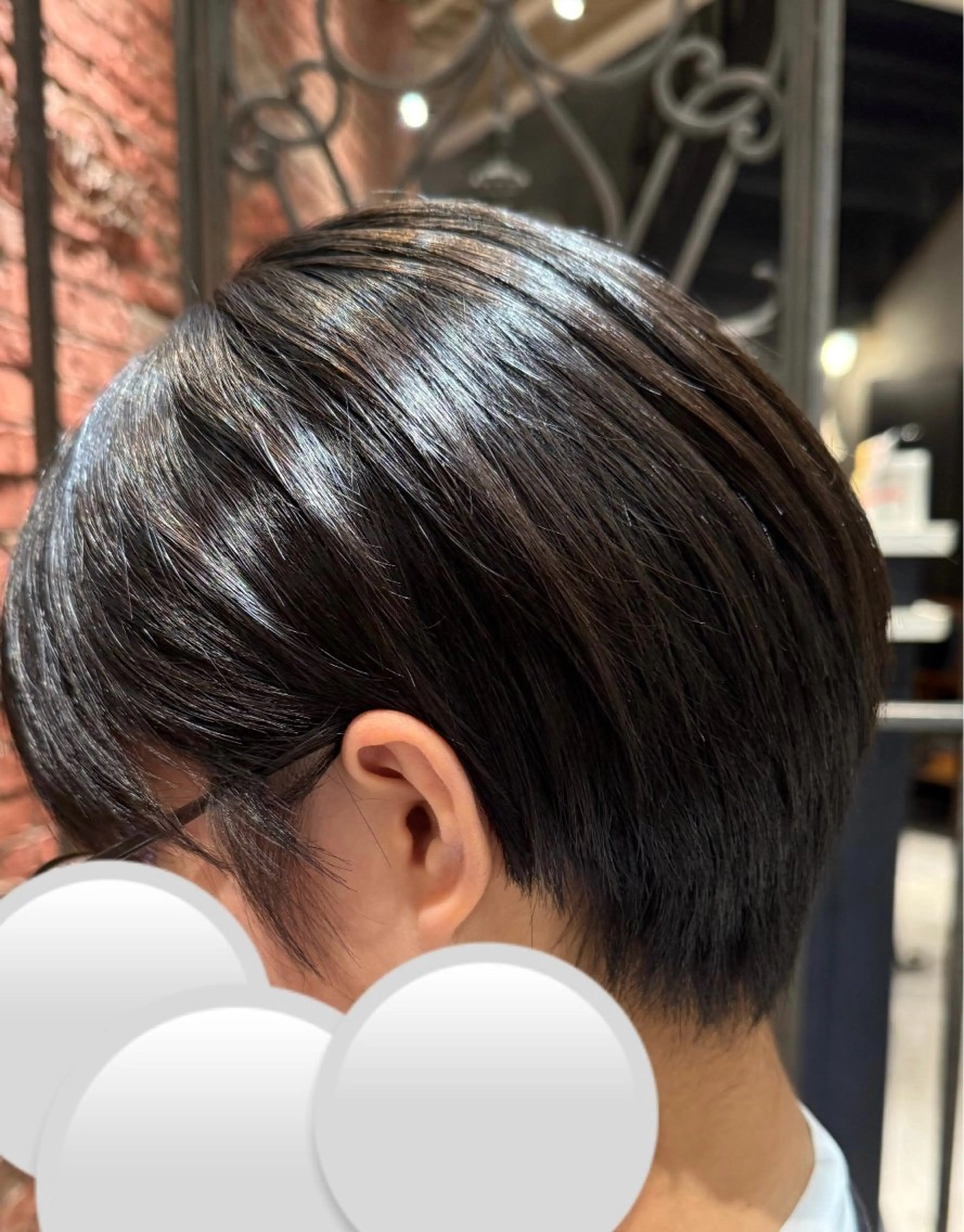 ショート ショートヘア 縮毛矯正 カット 縮毛矯正 ヘアーウィザーズ所属・高橋 葵のヘアスタイル