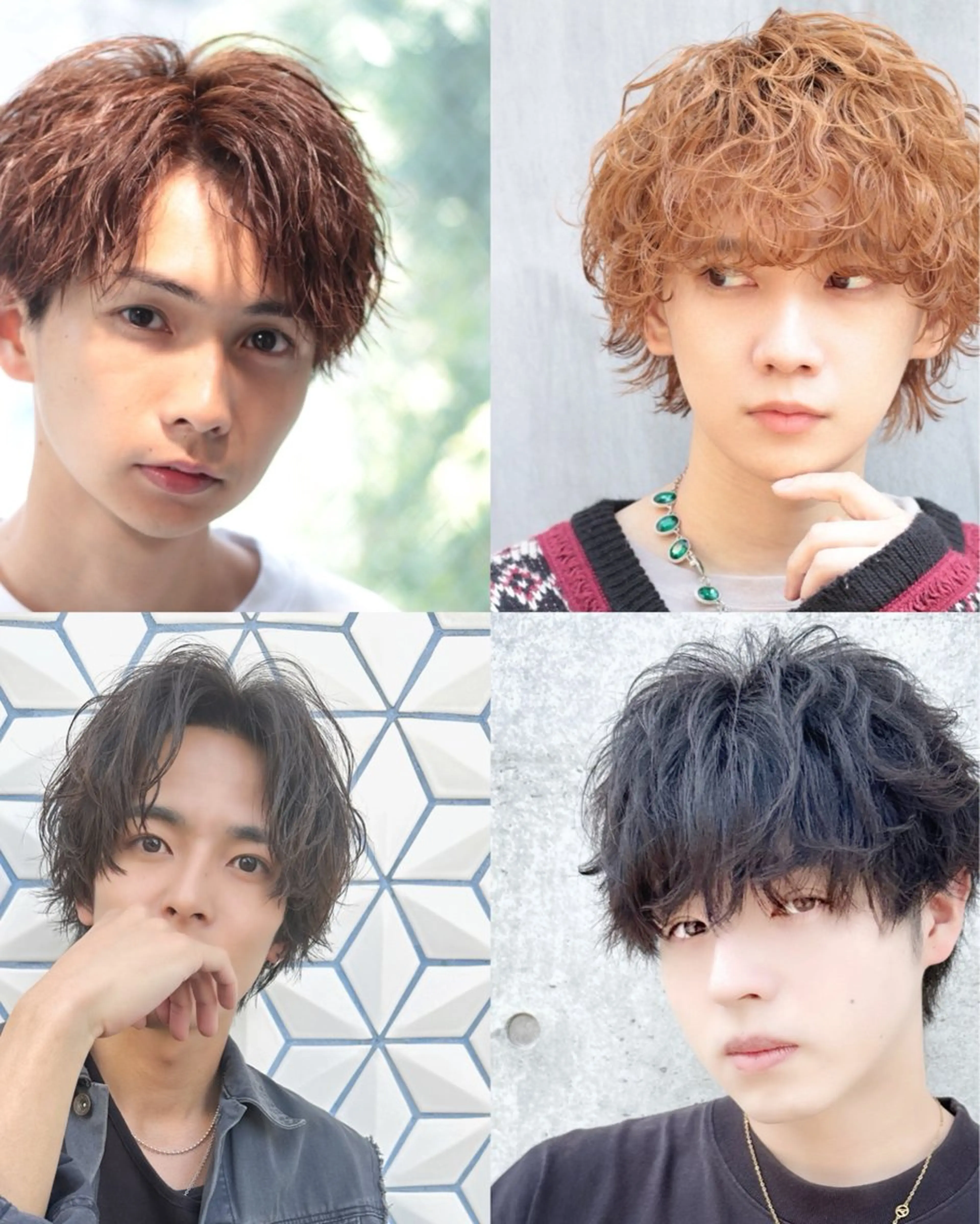 ショート パーマ メンズ 【メンズサロン】 BLUCK 横浜のヘアスタイル