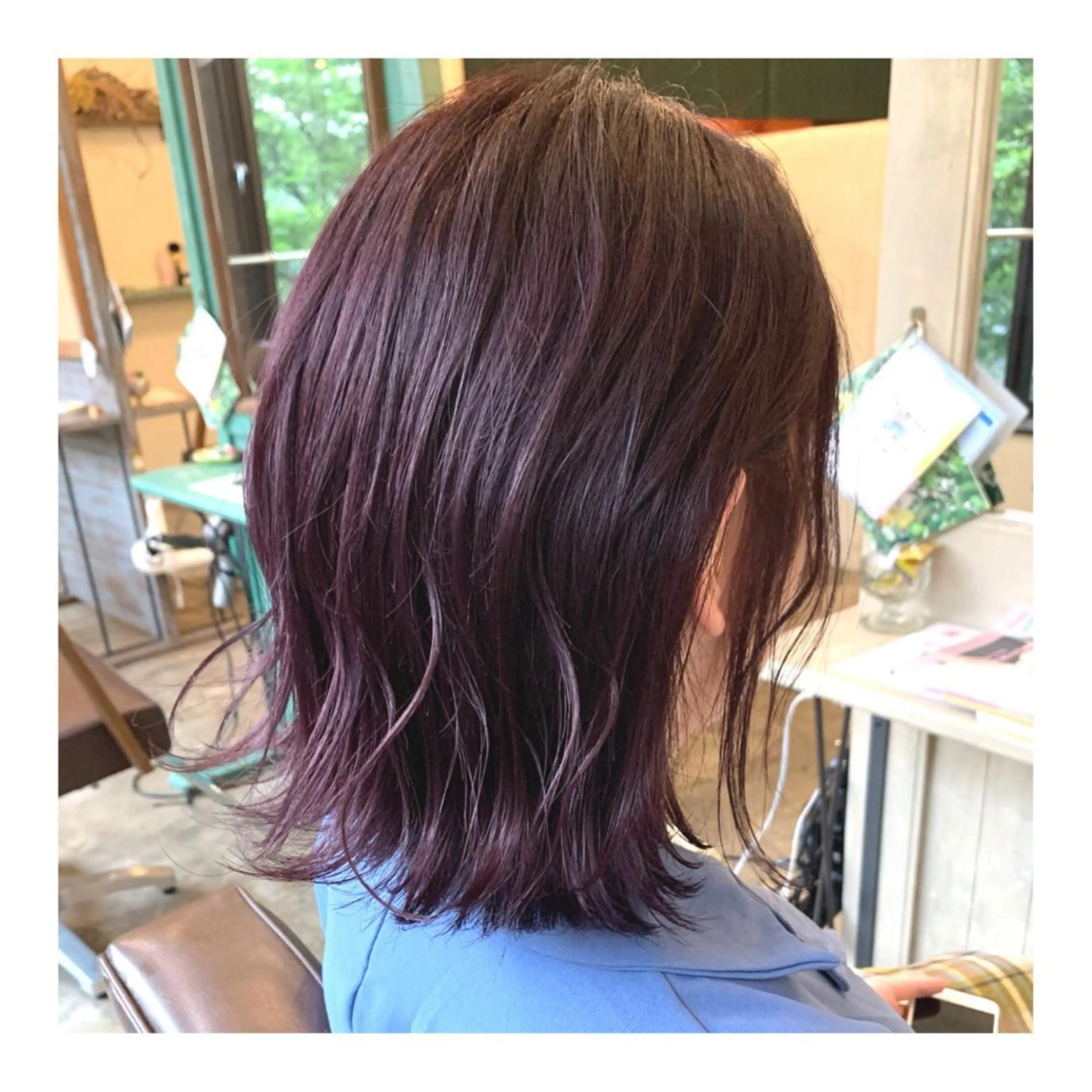 ミディアム カラー ヘアアレンジ merci.所属・🌻あいり merci.🌻のヘアスタイル