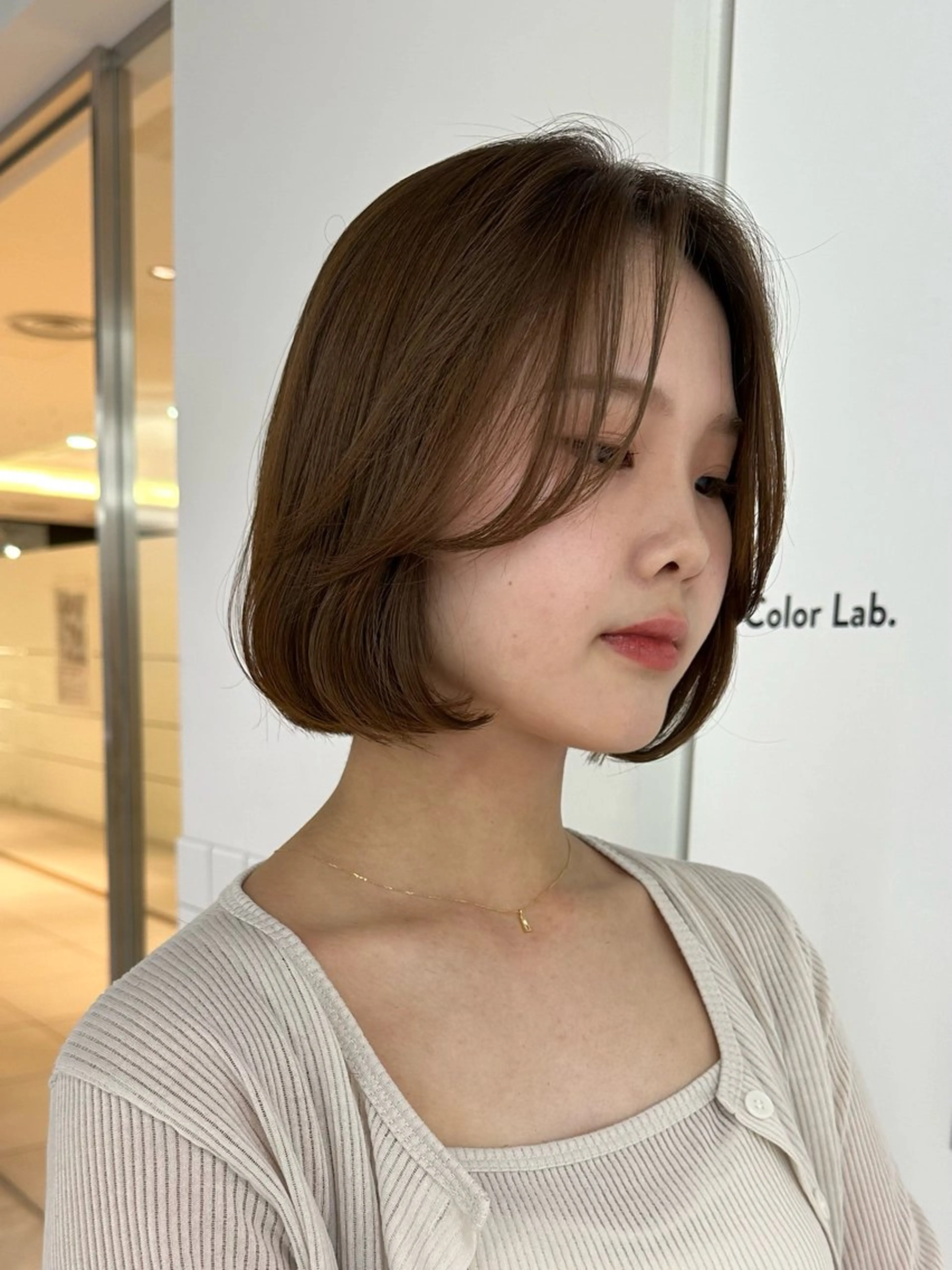 ショート GO TODAY SHAiRE SALON 梅田NU茶屋町店所属・今村彩巴 ボブ/ストレートのヘアスタイル