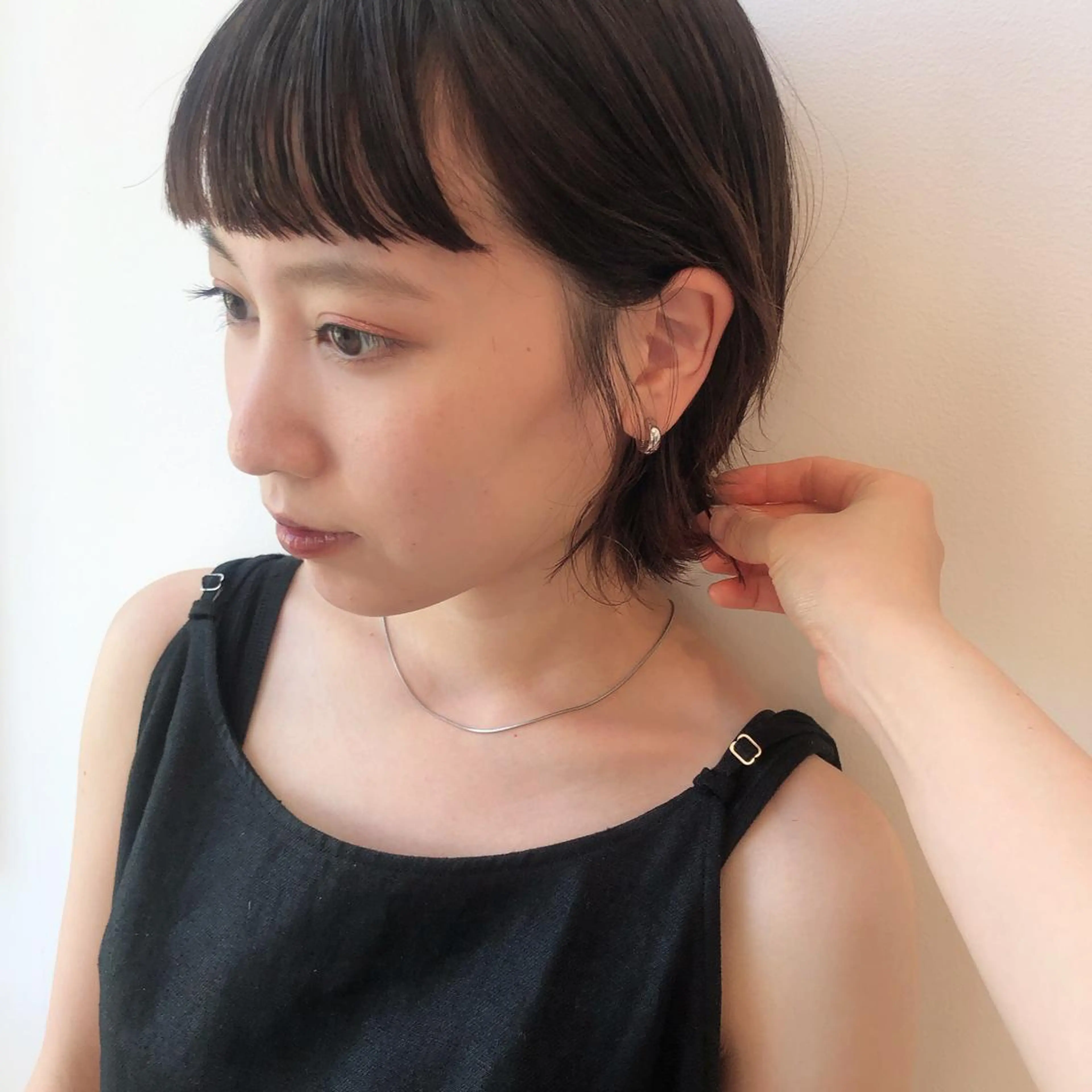 ショート カット ヘアカラー トリートメント ヘアセット ヤマモト マイのヘアスタイル