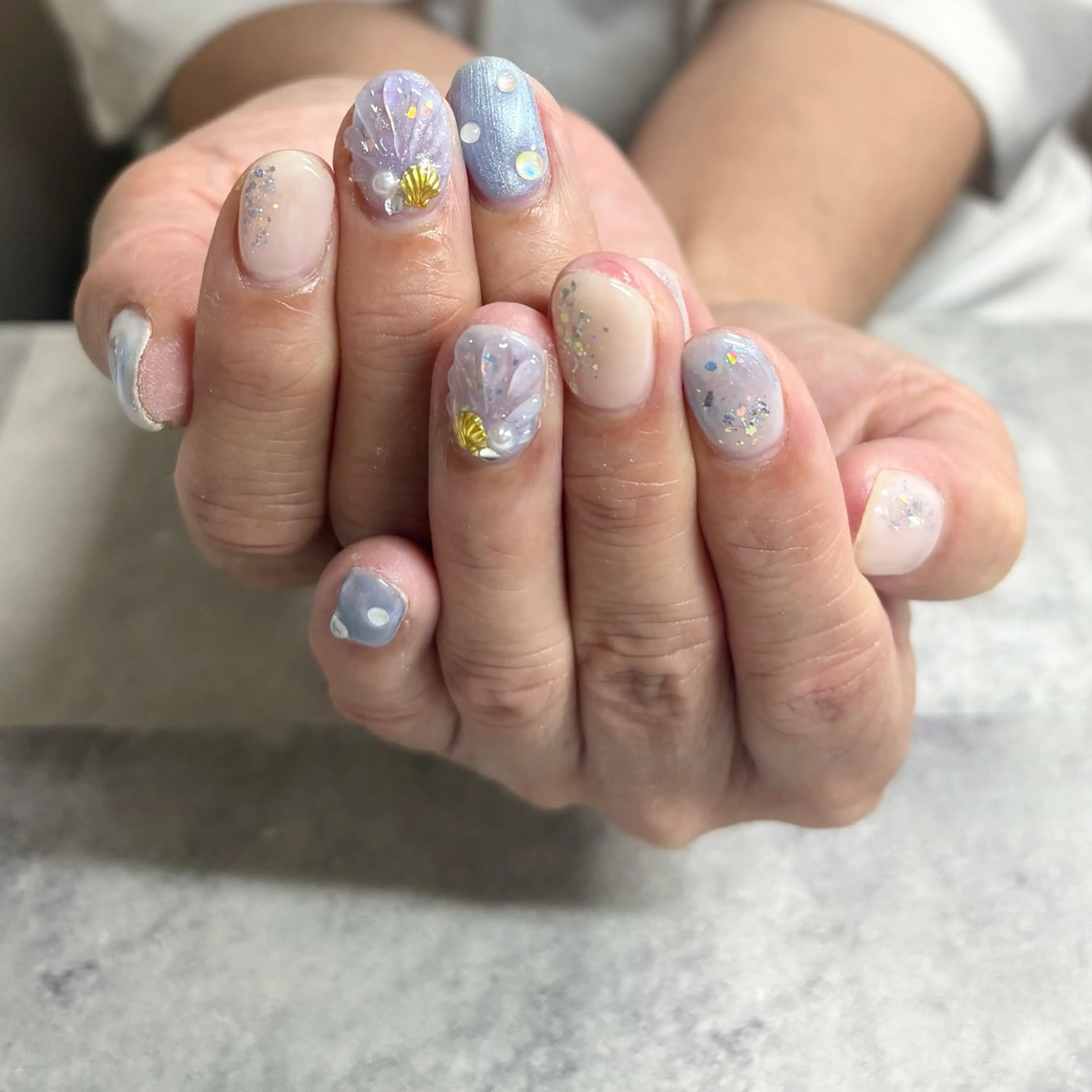 パーマ ハンドネイル FELICE ﾌｪﾘｰﾁｪのネイルデザイン