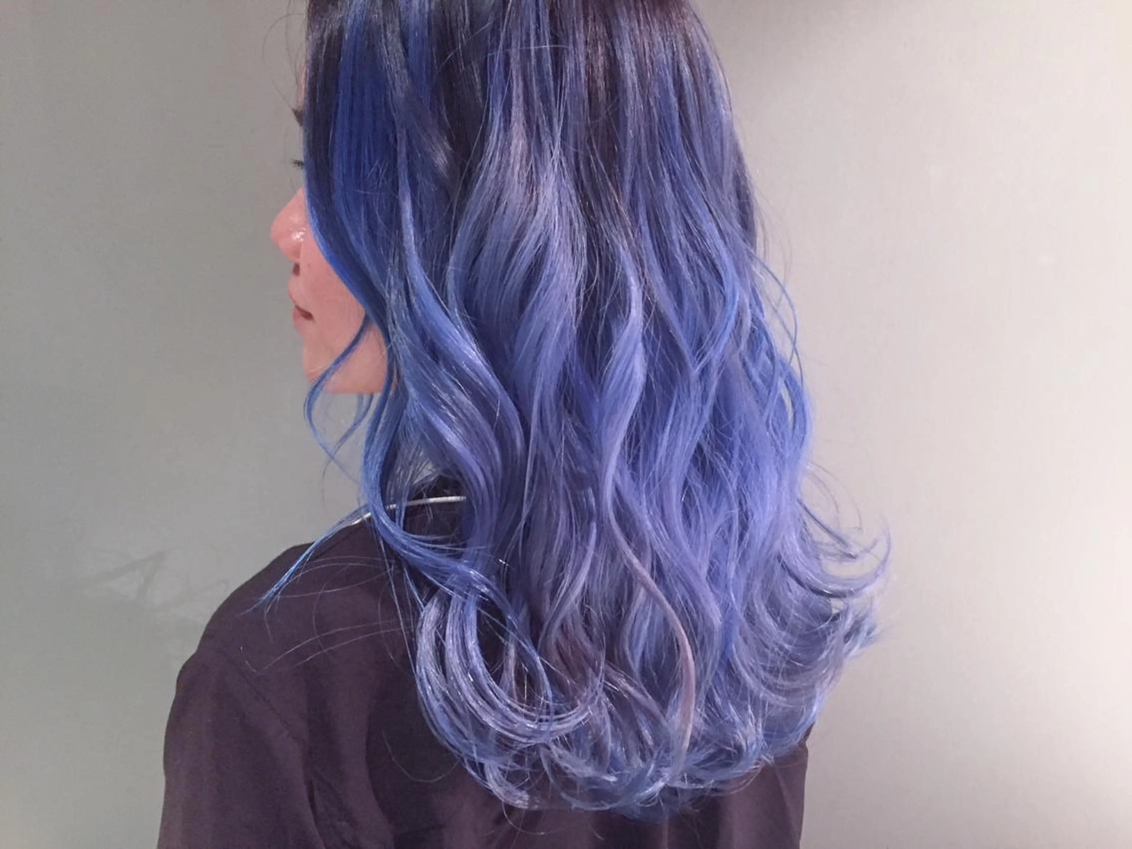 セミロング カラー ブリーチ グラデーションカラー Hairsalon F＋Moana by　HEADLIGHT所属・salonF 🔸hamaのマツエク・マツパデザイン