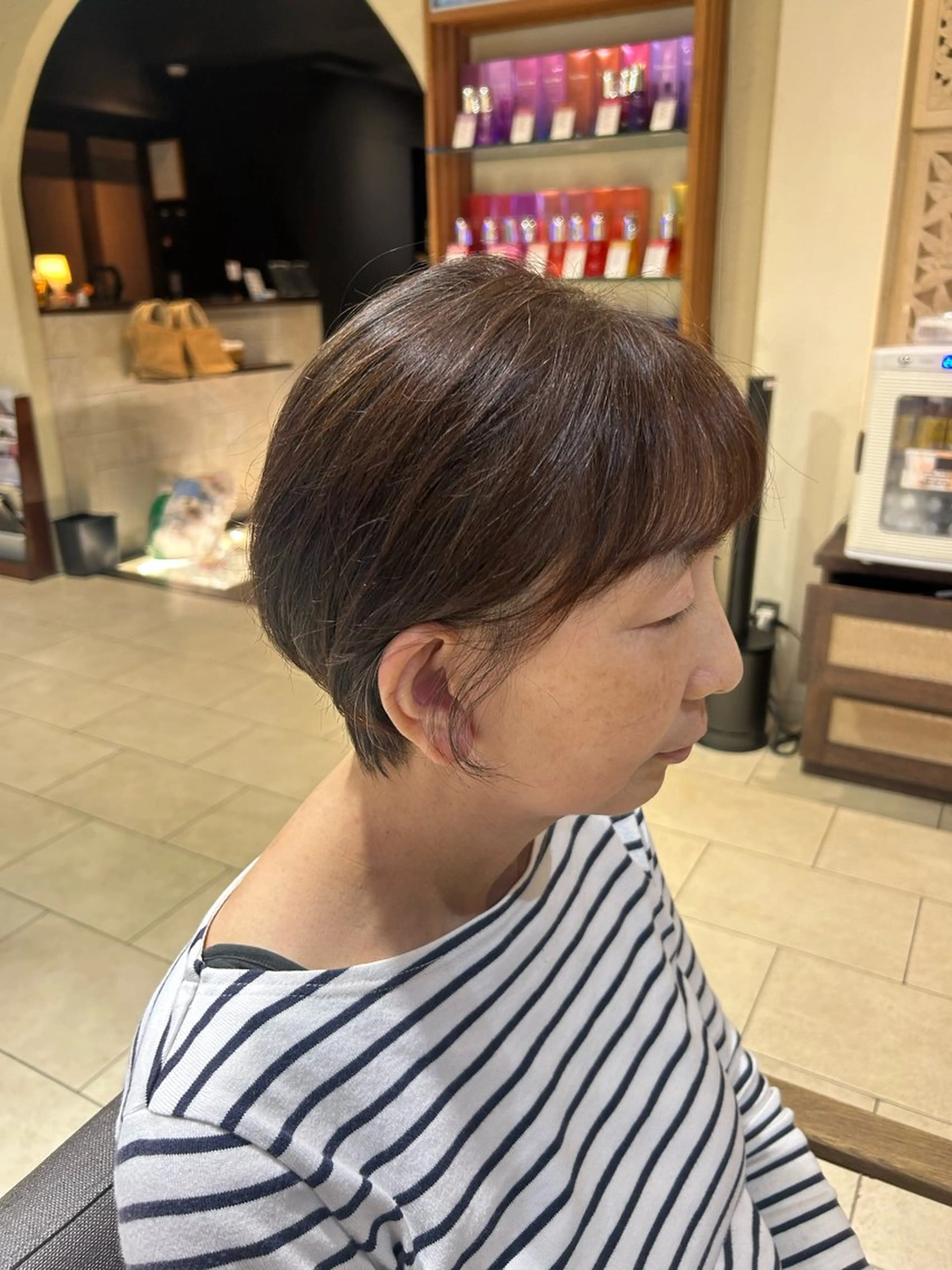 ショート ショートヘア おおがくみゆ🦙🍊 ‪‪⭐️池袋のヘアスタイル