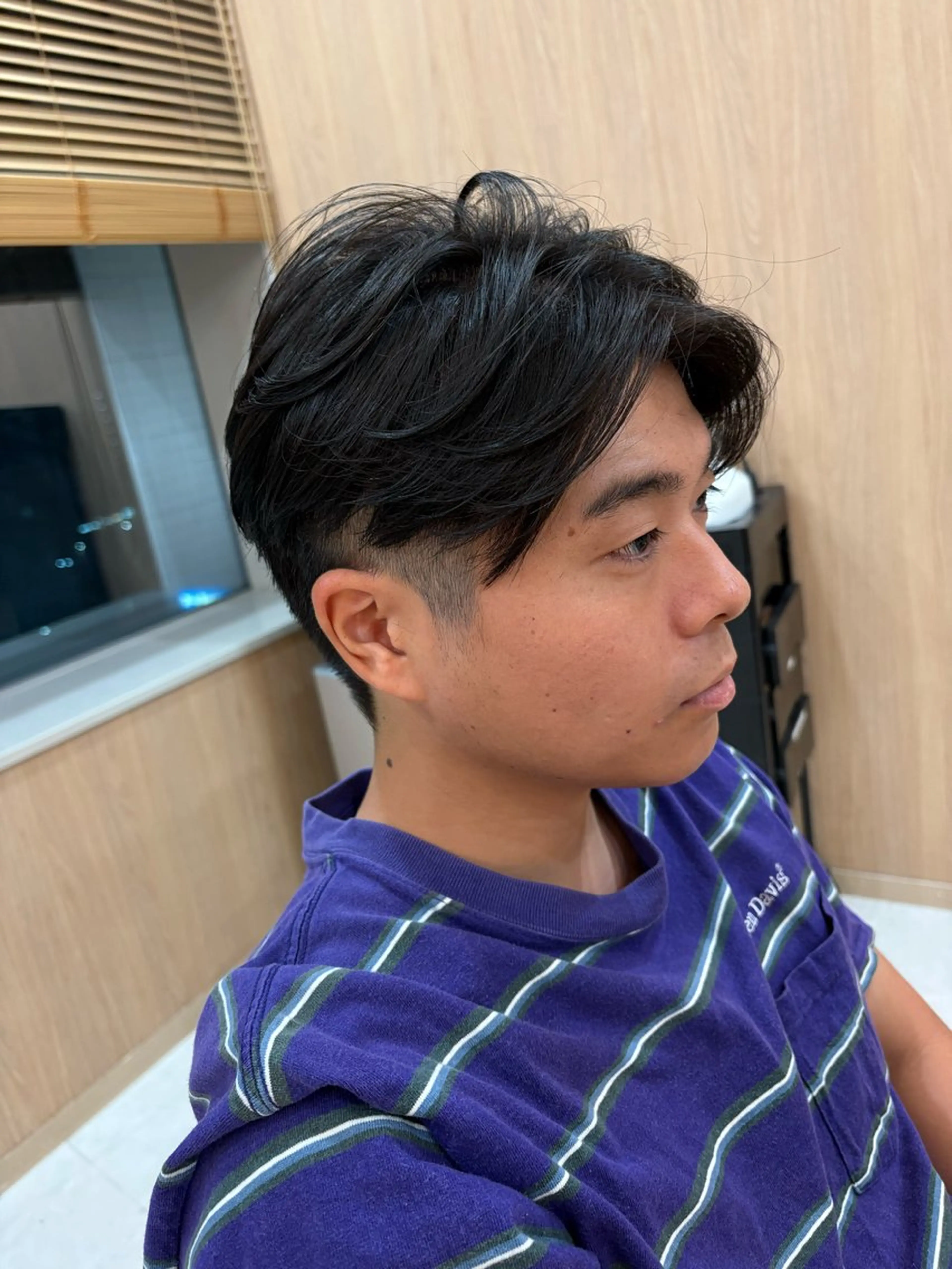 メンズ ツーブロック 樋口 流那のヘアスタイル