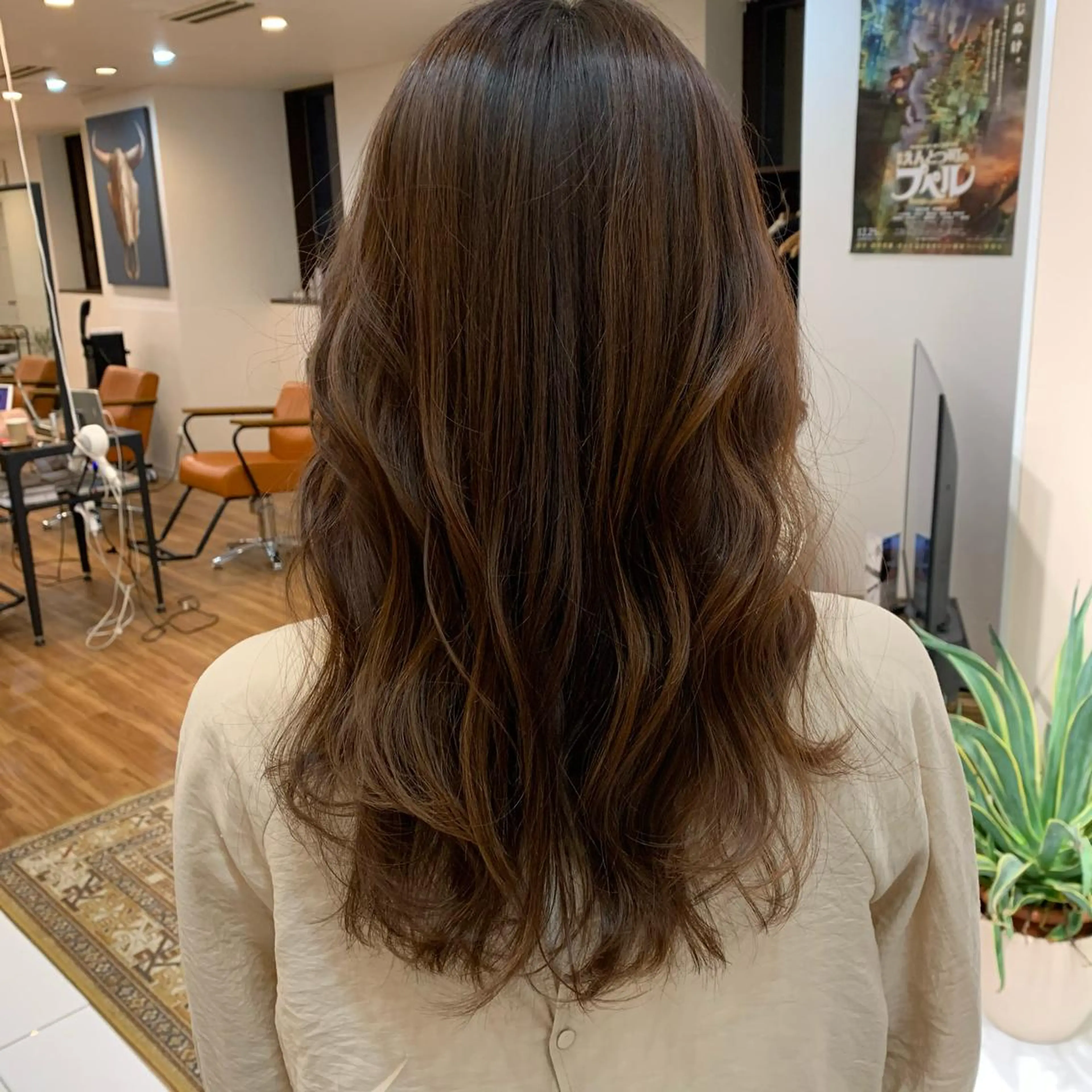 セミロング 【韓国風くびれヘア】 joule小木曽輝のヘアスタイル