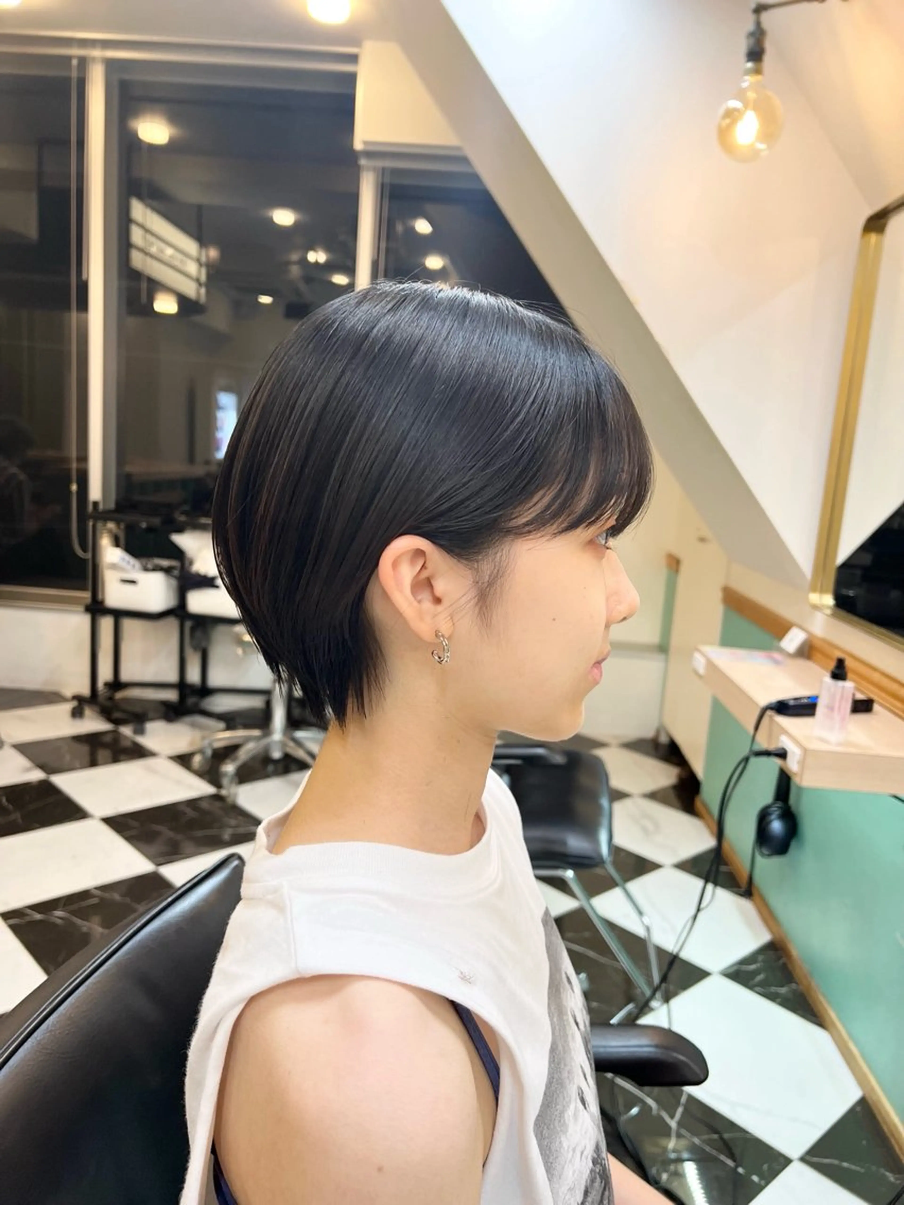 レディースショートカット＋1Stepトリートメント【カットモデル】【当日、前日予約可】ミニモ学割の写真