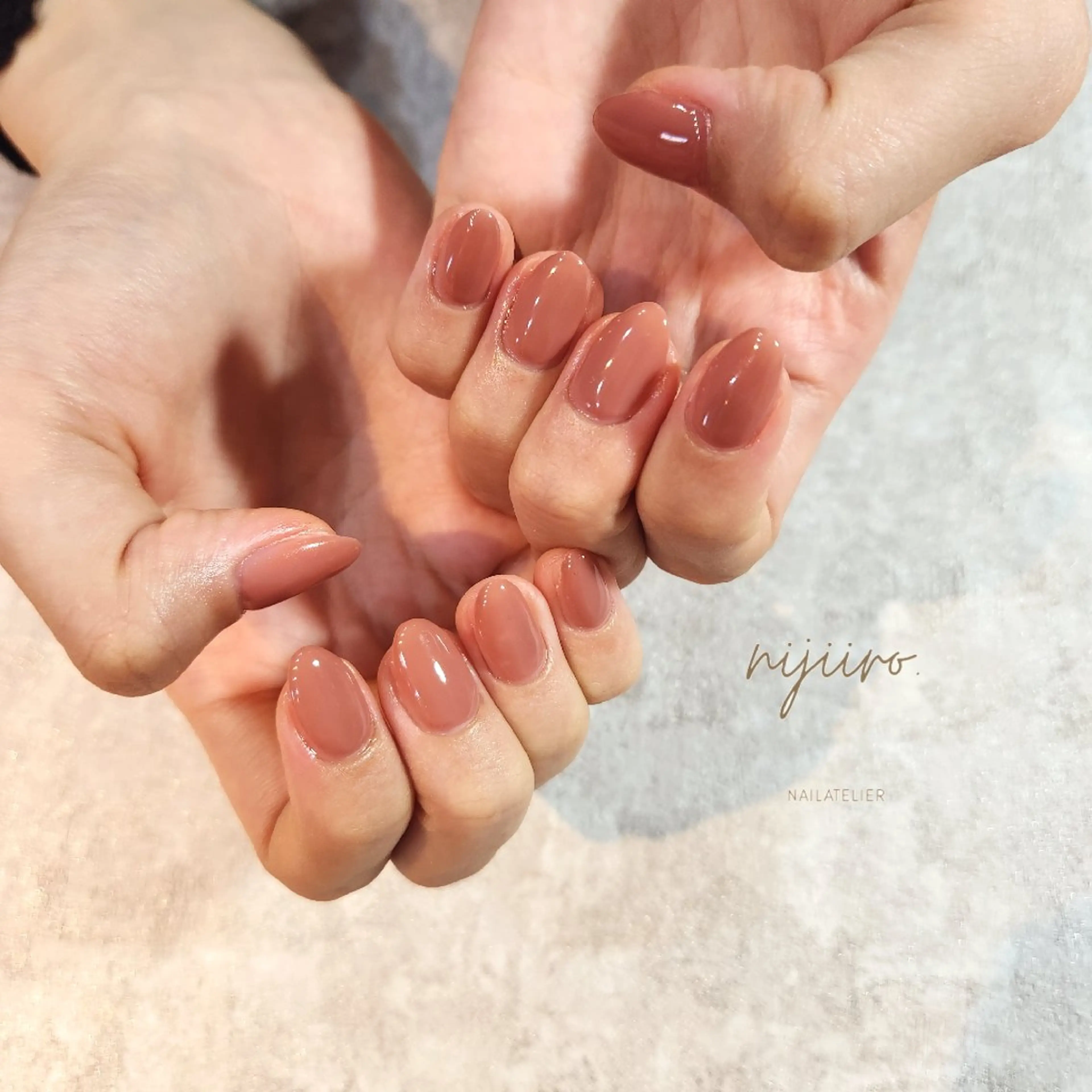 ネイル ハンドネイル nailatelier nijiiro.所属・nijiiro🌈 サトウのネイルデザイン