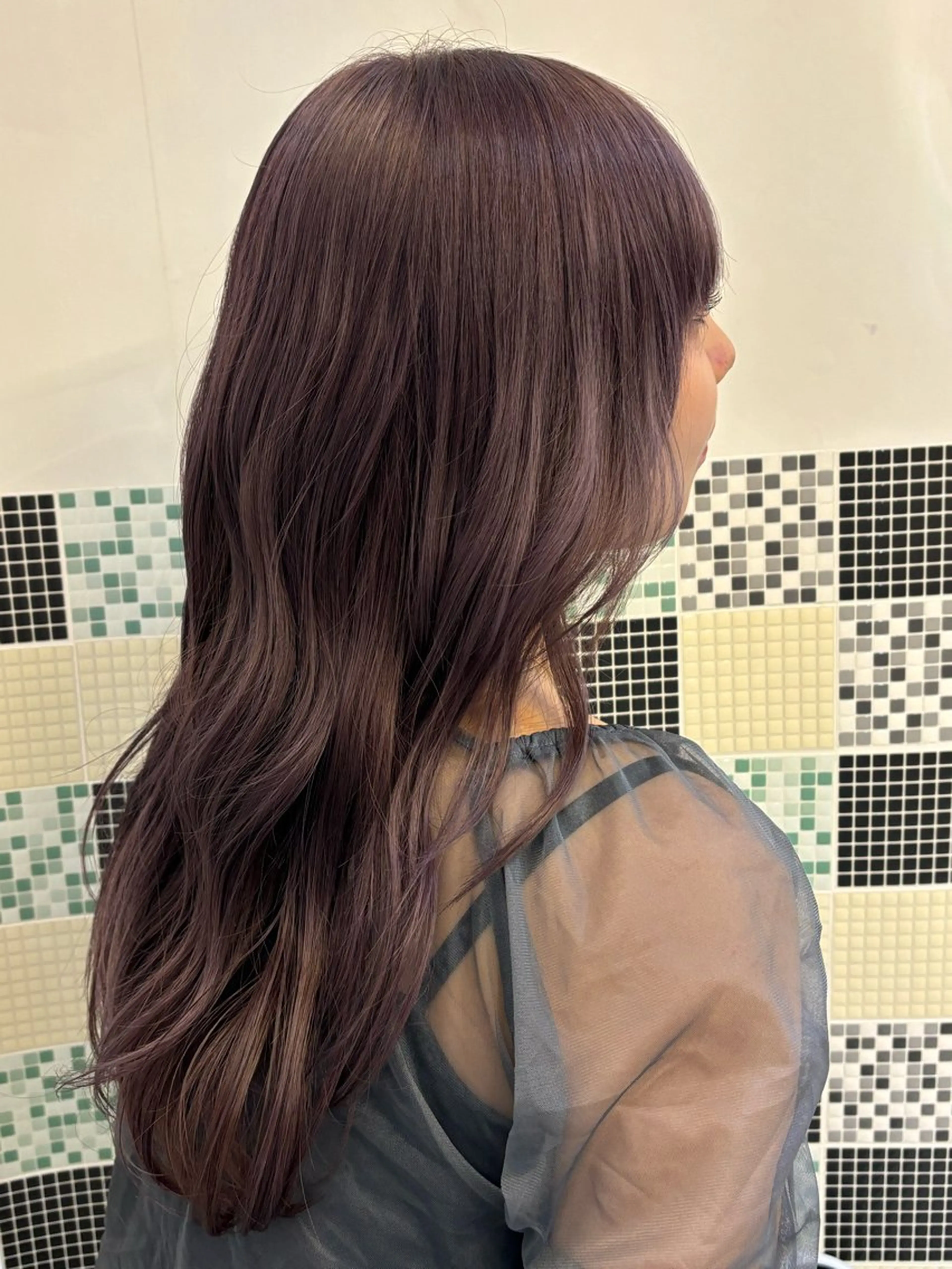 ロング カラー ヘアカラー 🍓ハイトーンカラー 🎀nene🍓のヘアスタイル